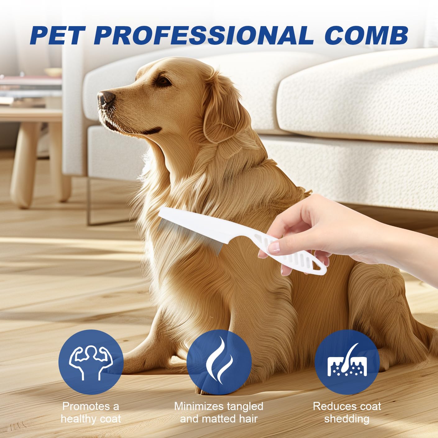 Pet Dog Grooming Replacement Blades: Low Noise Pet Clipper Replacement Blades For Oneisall Dog Low Noise Dog Clipper & Dog Hair