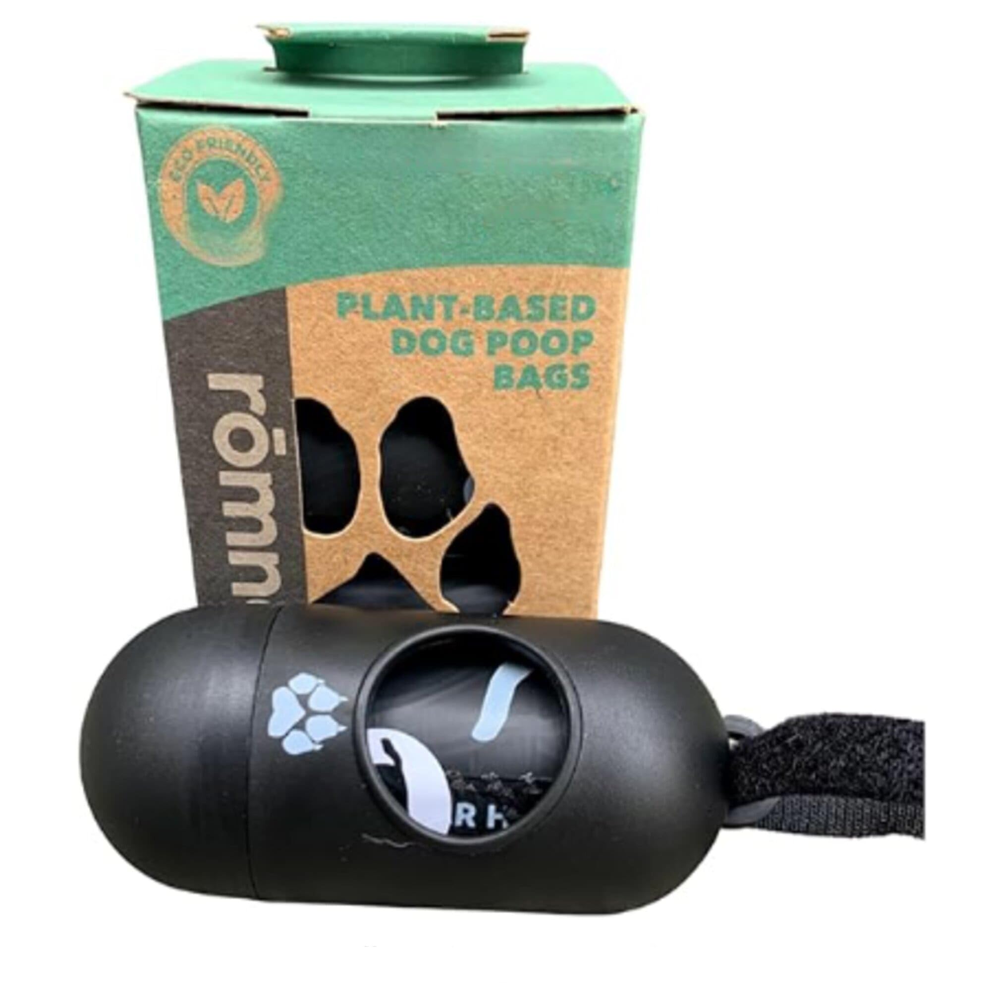 Premium Plant-Based Dog Waste Bags With Dispenser - Compostable Dog Waste Bags For Eco-Friendly Cleanup - Fits All Standard Disp