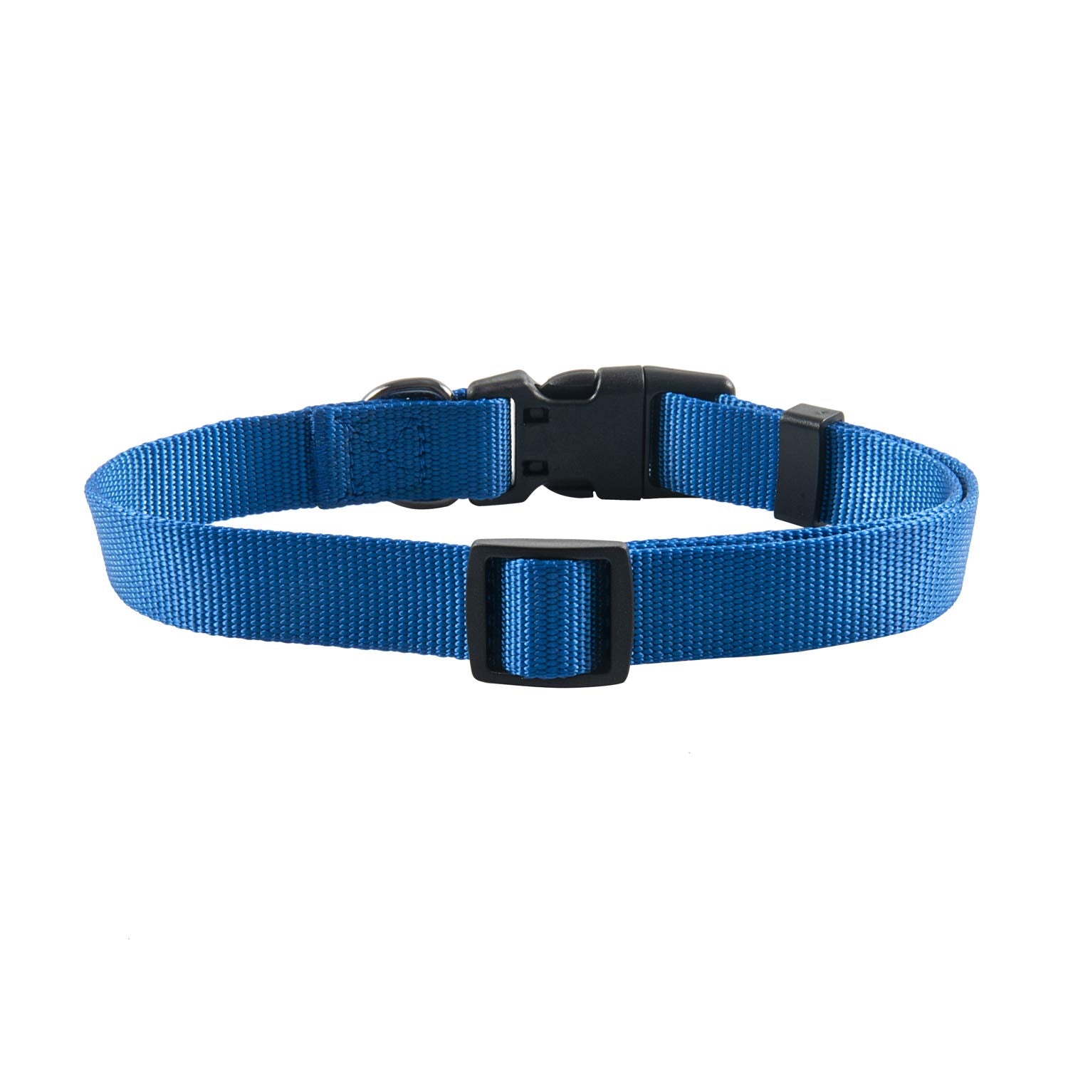 Olahibi Nylon Dog Collar Leash Set, Collar And 5Ft Leash, For Small Dogs.(S, Blue)