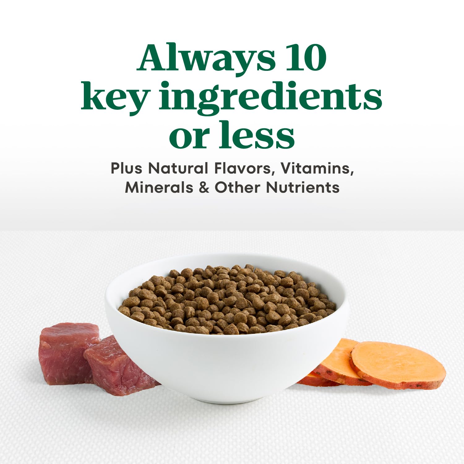 Nutro Limited Ingredient Diet Small Bites Adult Dry Dog Food, Lamb & Sweet Potato Recipe, 22 lbs.