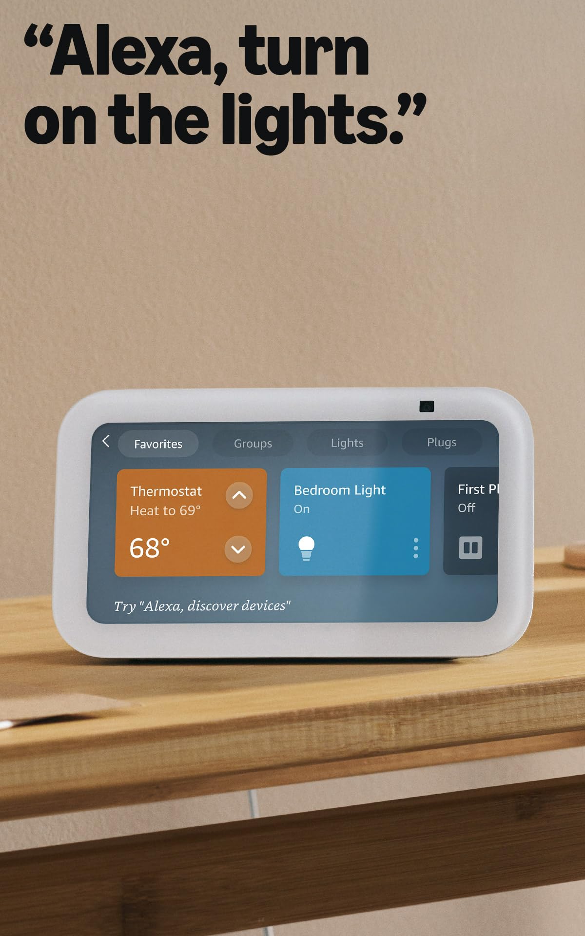 Amazon Echo Show 5 (newest model), Smart display with Alexa+ Early Access, 2x the bass and clearer sound, Cloud Blue