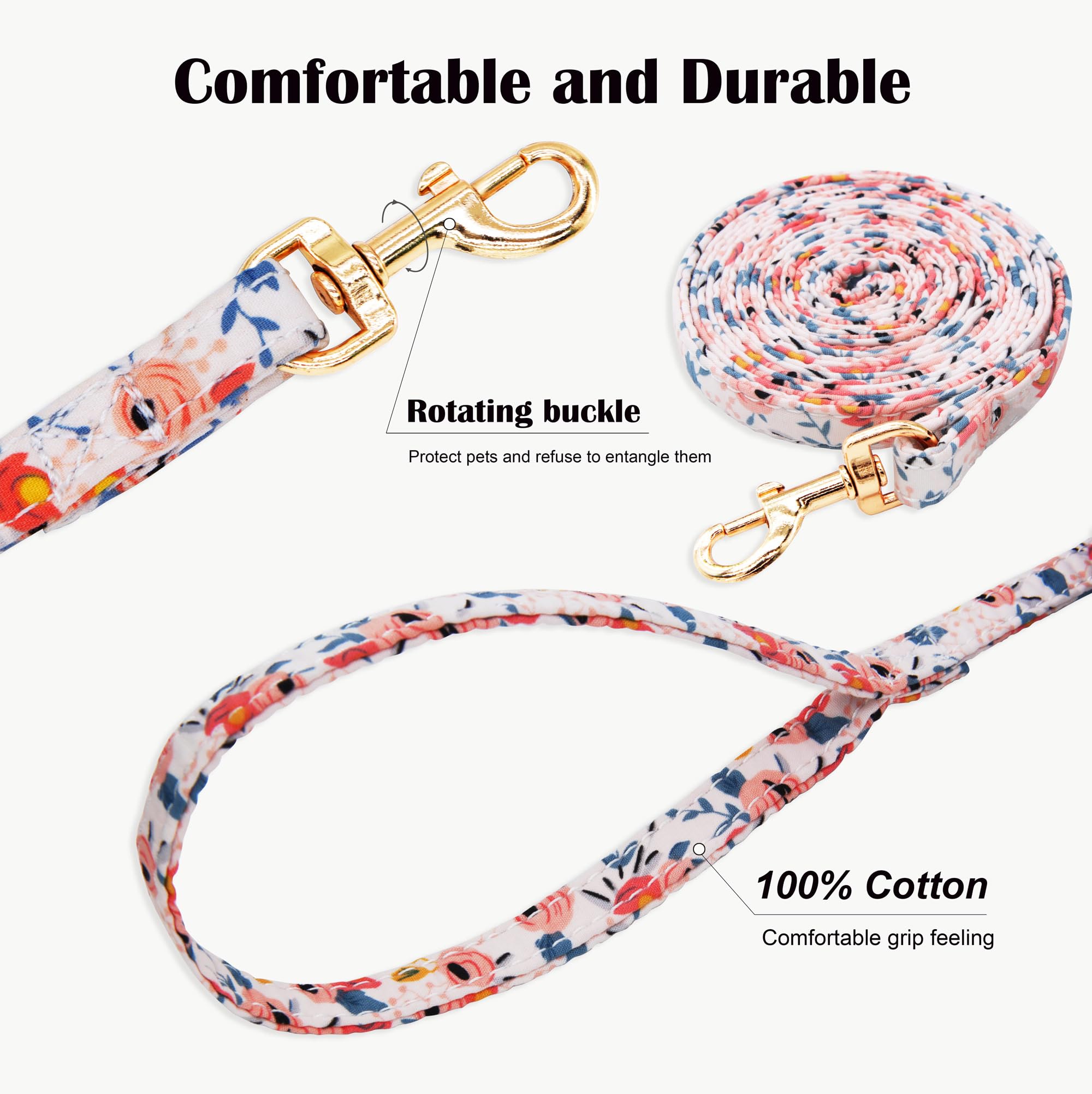 No Pull Dog Harness Adjustable Small And Leash Set, Lightweight And Soft Dog Harness No Choke Escape Proof Pet Harness Vest (Ora