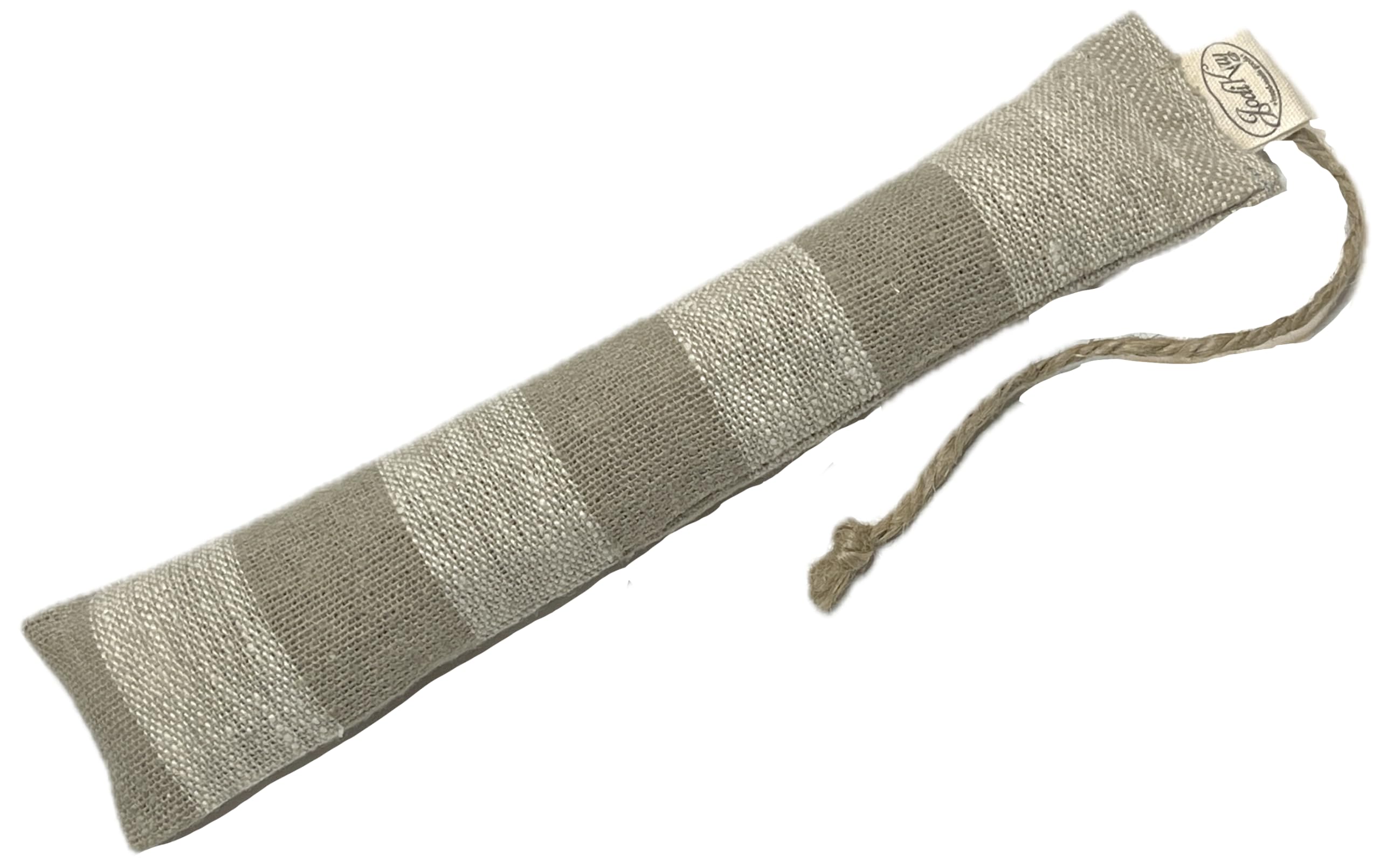 All Natural Kitty Catnip Kicker Handmade Cat Toy (9 Inch, Brown Medium Stripe)