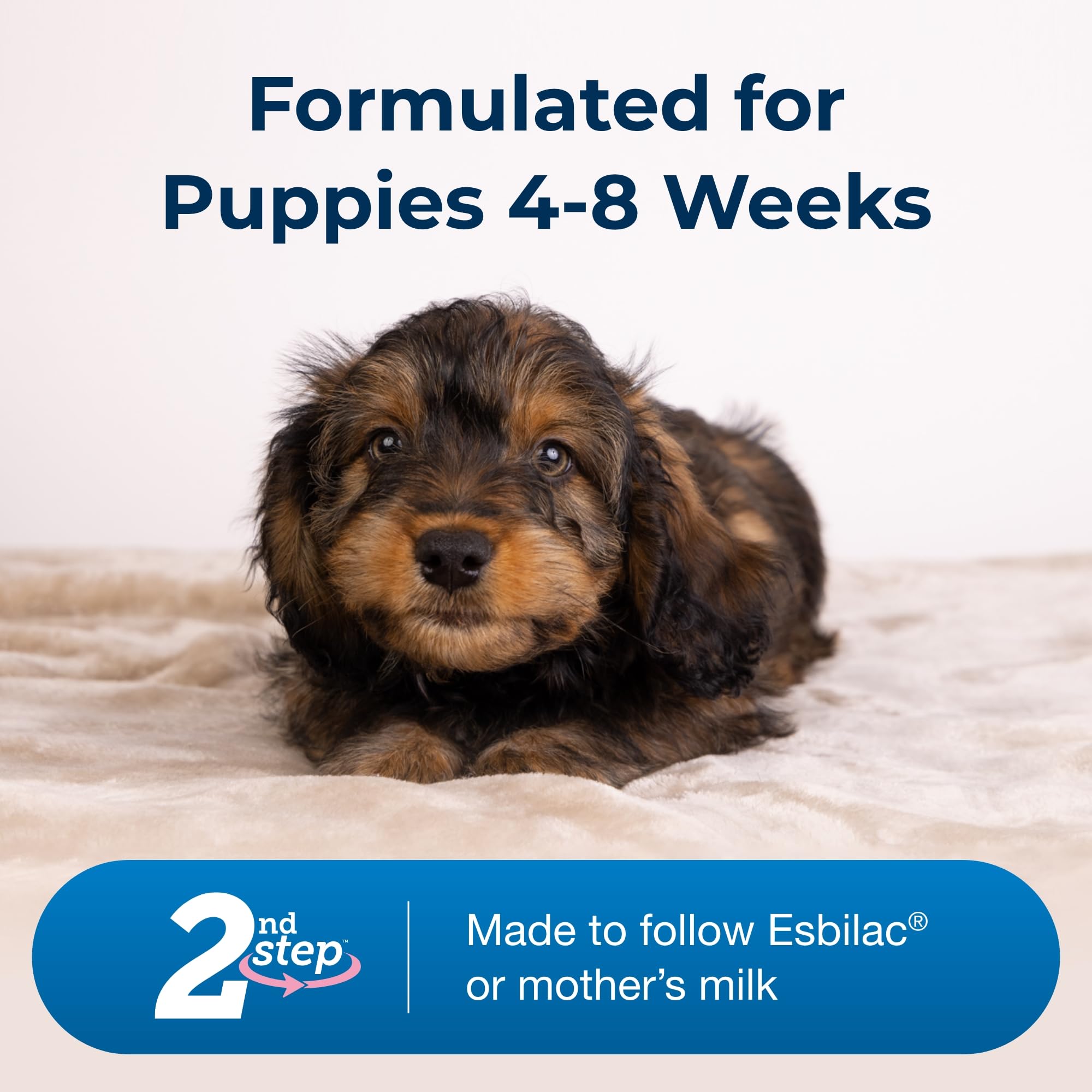 PetAg Esbilac 2nd Step Puppy Weaning Food - With Natural Milk Protein, Vitamins, and Minerals for 4-8 Week-Old Puppies - 80 Oz (