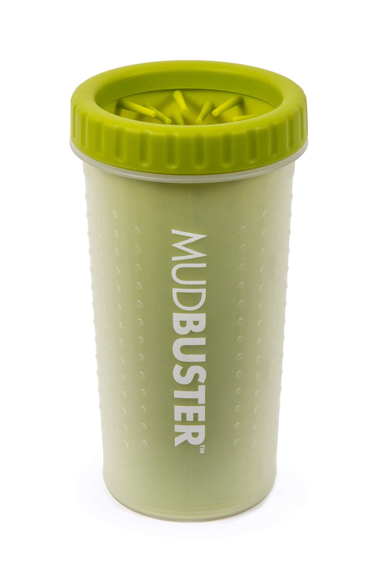 Dexas Mudbuster Portable Dog Paw Cleaner, Large, Green (Pw720383)