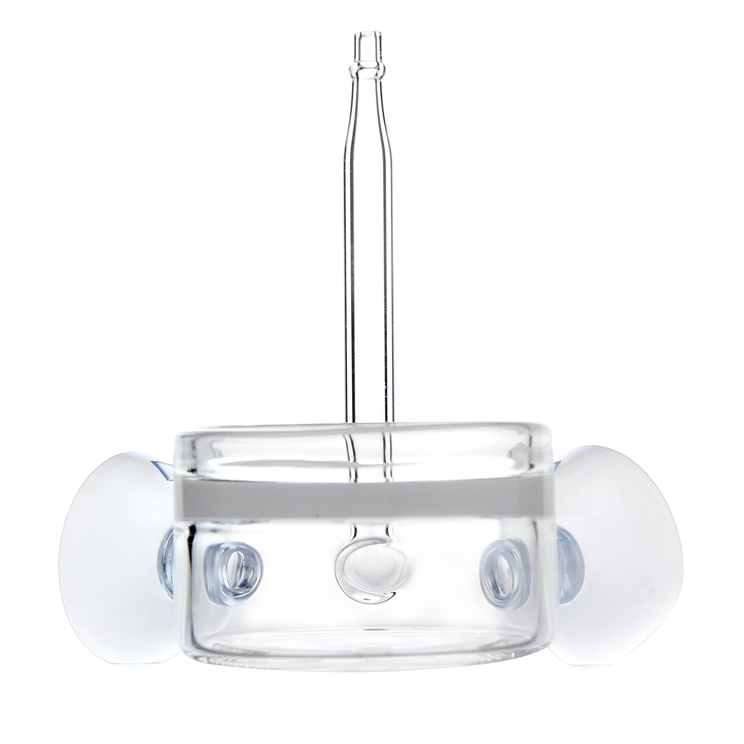 Jardli Pollen Glass Co2 Diffuser With U-Shape Connecting Tube For Aquarium Planted Tank (2'' For 50-80 Us Gallons)