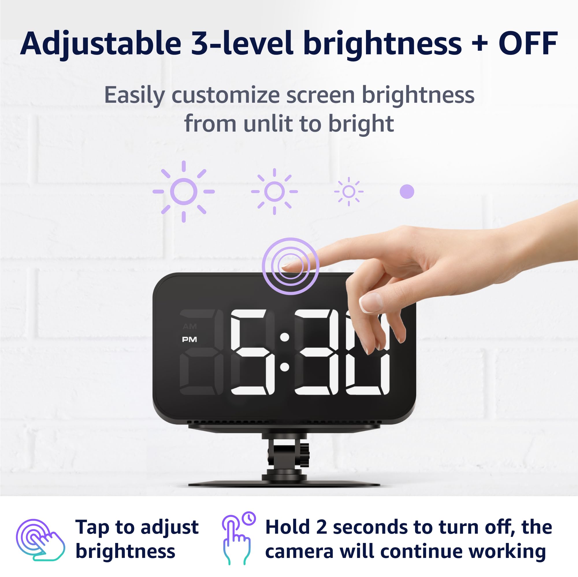 Alpha Tech Wifi Clock Camera - Remote View - Premium Hd 1080P - Dual Band 2.4G/5G Wifi - Best Mini Camera For Home - Real Time M