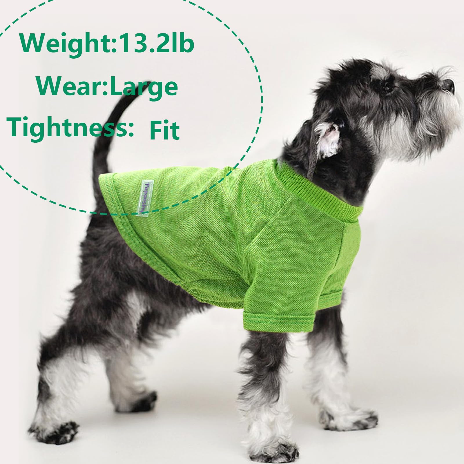 Puppishy 2 Pieces Dog Clothes Dog Clothes For Small Dogs Dog Shirts Dog Shirts For Small Dogs Dog Clothes Medium Sized Dog Pet C