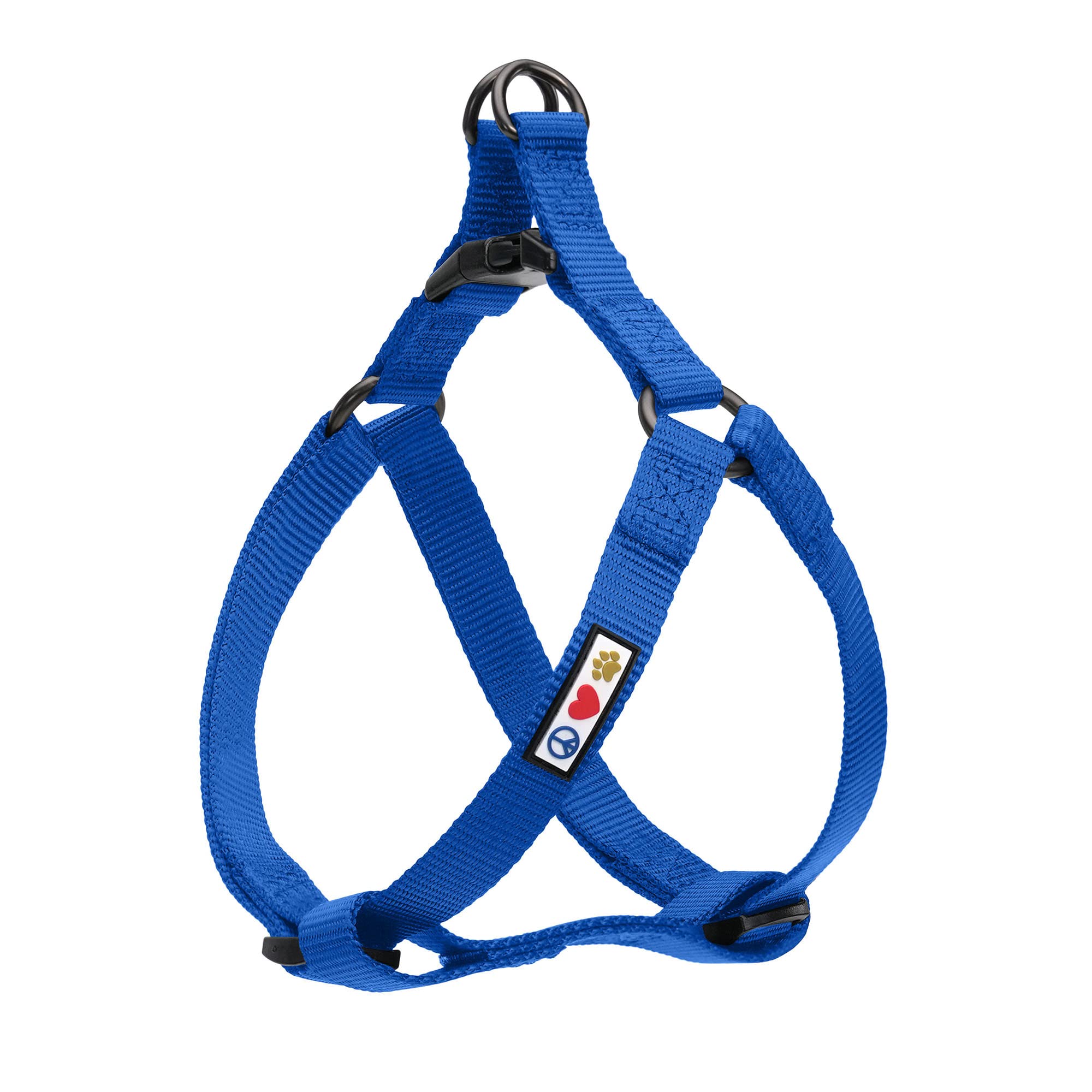 Pawtitas Solid Color Step in Dog Harness Vest Harness Dog Training Walking of Your Puppy Harness Extra Small Dog Harness Blue Do