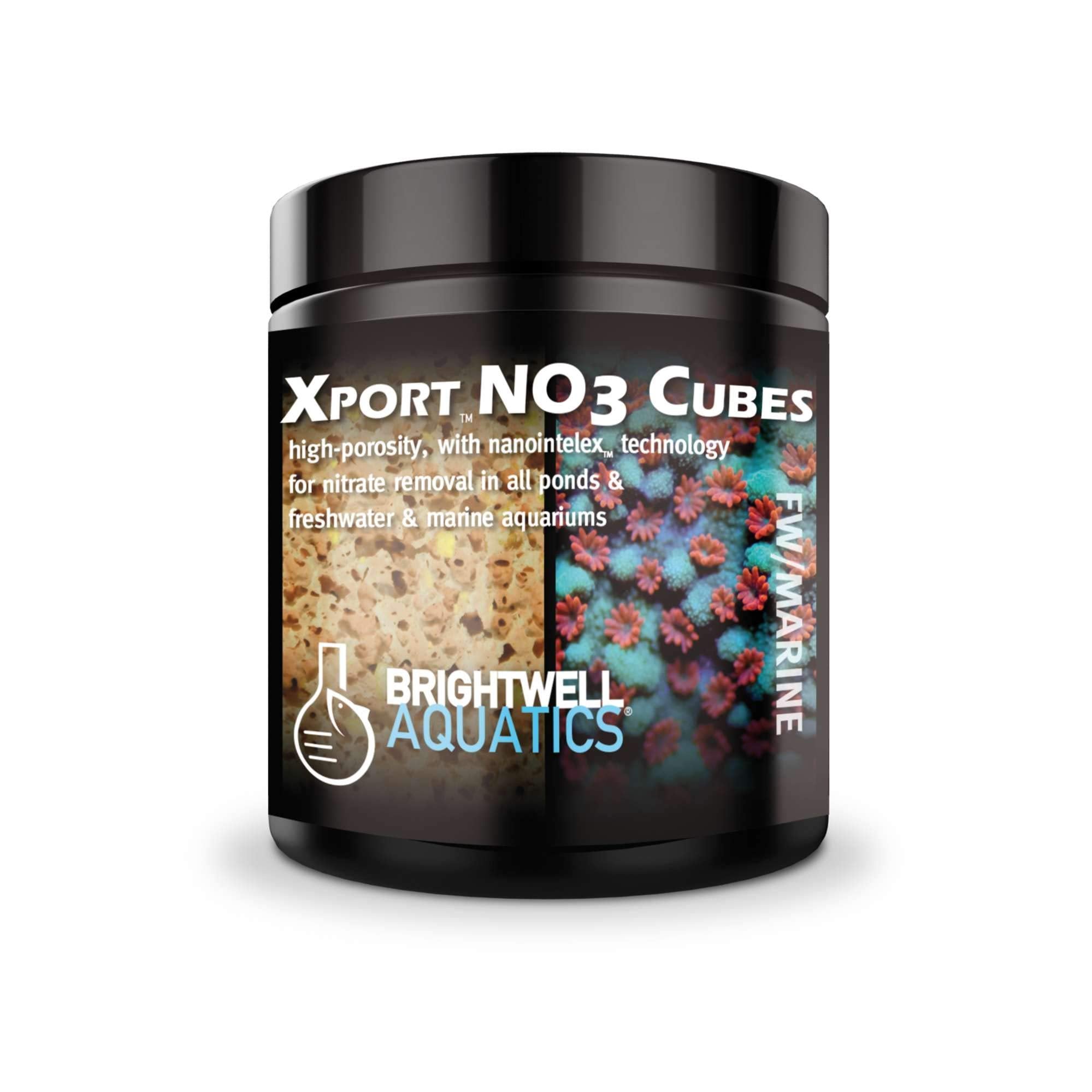 Brightwell Aquatics Xport-NO3 Cubes -     Cubes, Sulfur Doped, Activated Denitrification Media, 500-ml, Model Number: XPCubeN500