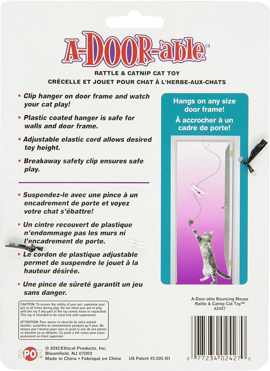 A-Door-Able Real Fur Mouse