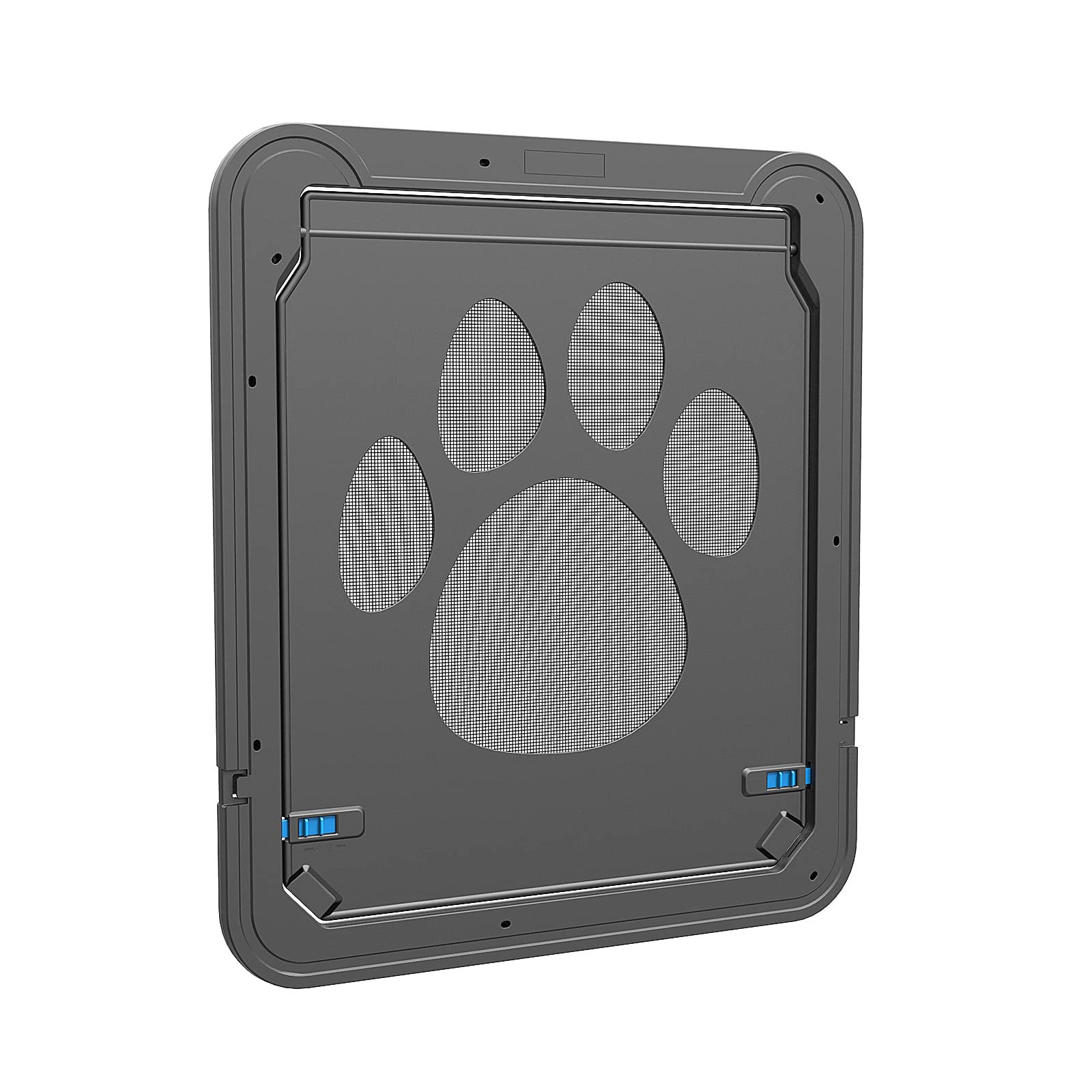Petleso Dog Door For Screen Door, Large Dog Door For Sliding Door Insert Dog Screen Door, Large 12'*14'
