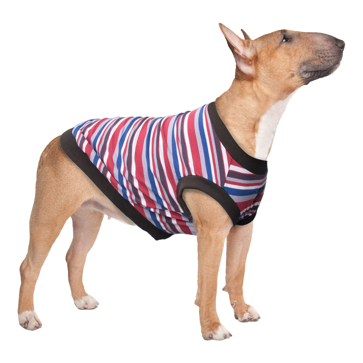 Arunners Extra Large Dog T Shirts Clothes Sleeveless Tank Top Vest For Labrador Rottweiler Great Dane, Red, 3X-Large