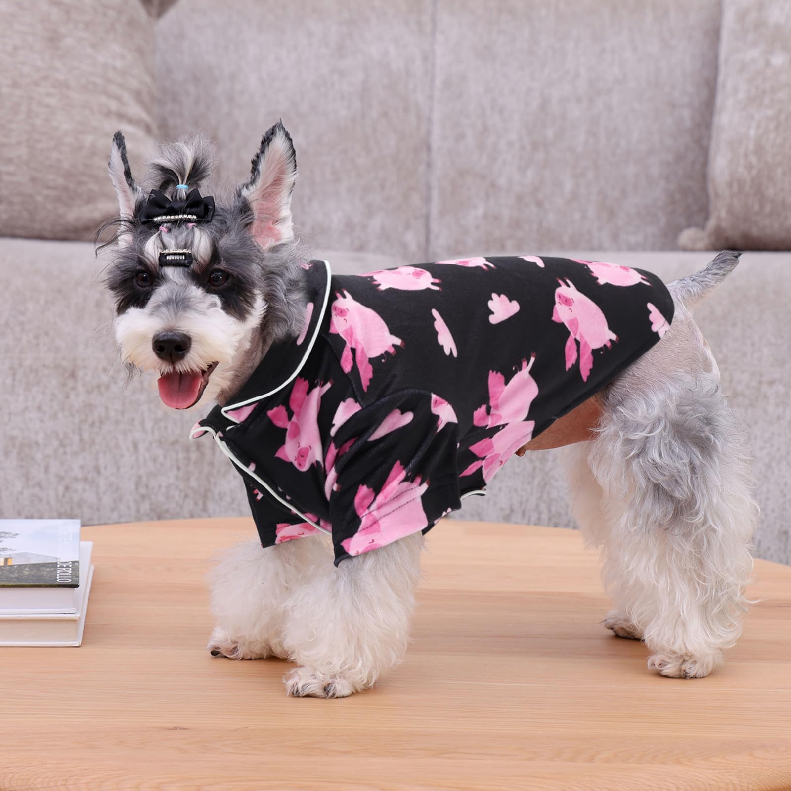 Cutebone Two-Leg Spandex Crystal Velvet Pet Pajamas - Soft, Cozy, And Stretchy Sleepwear For Dogs And Cats Ltp07Xl