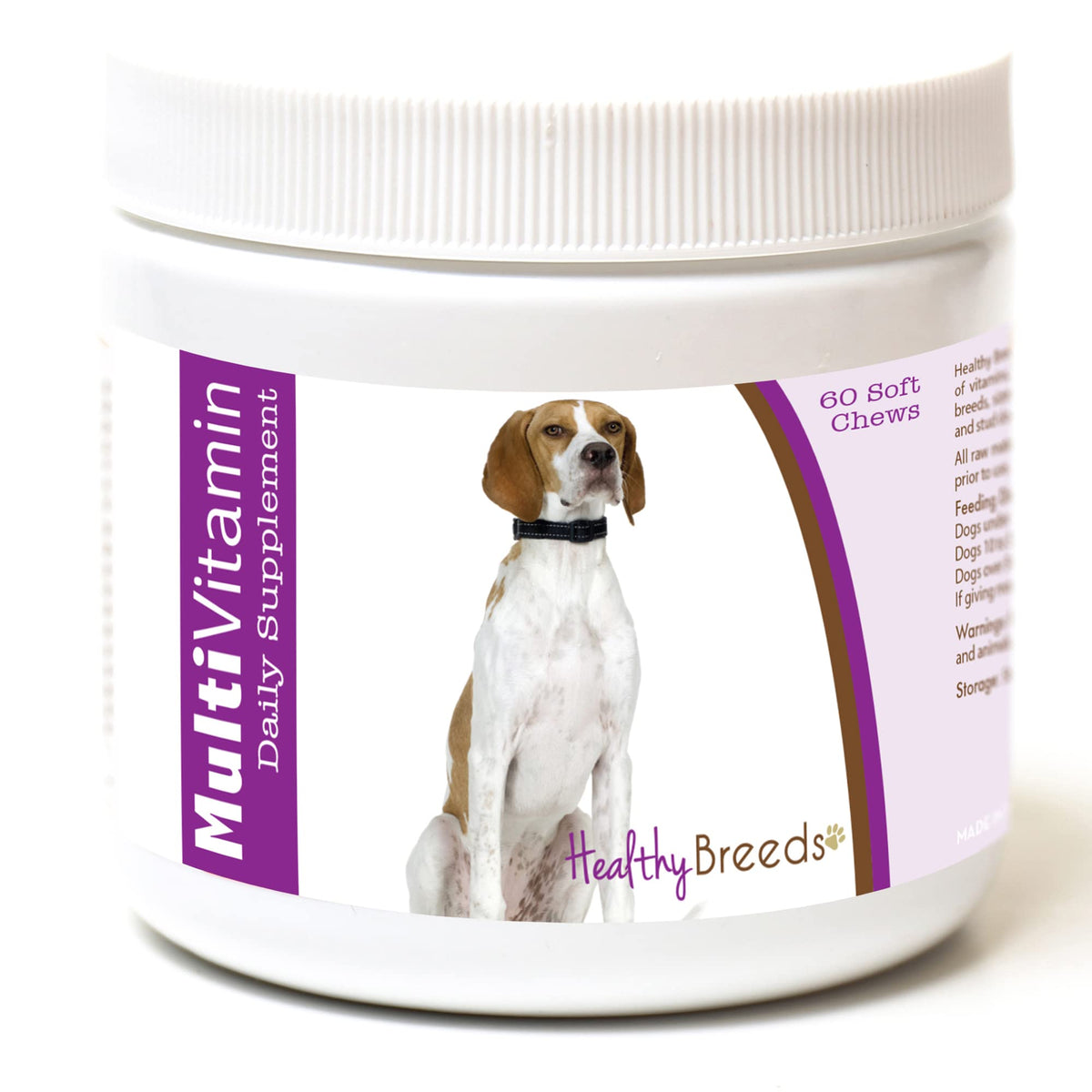 Healthy Breeds English Pointer Multi-Vitamin Soft Chews 60 Count