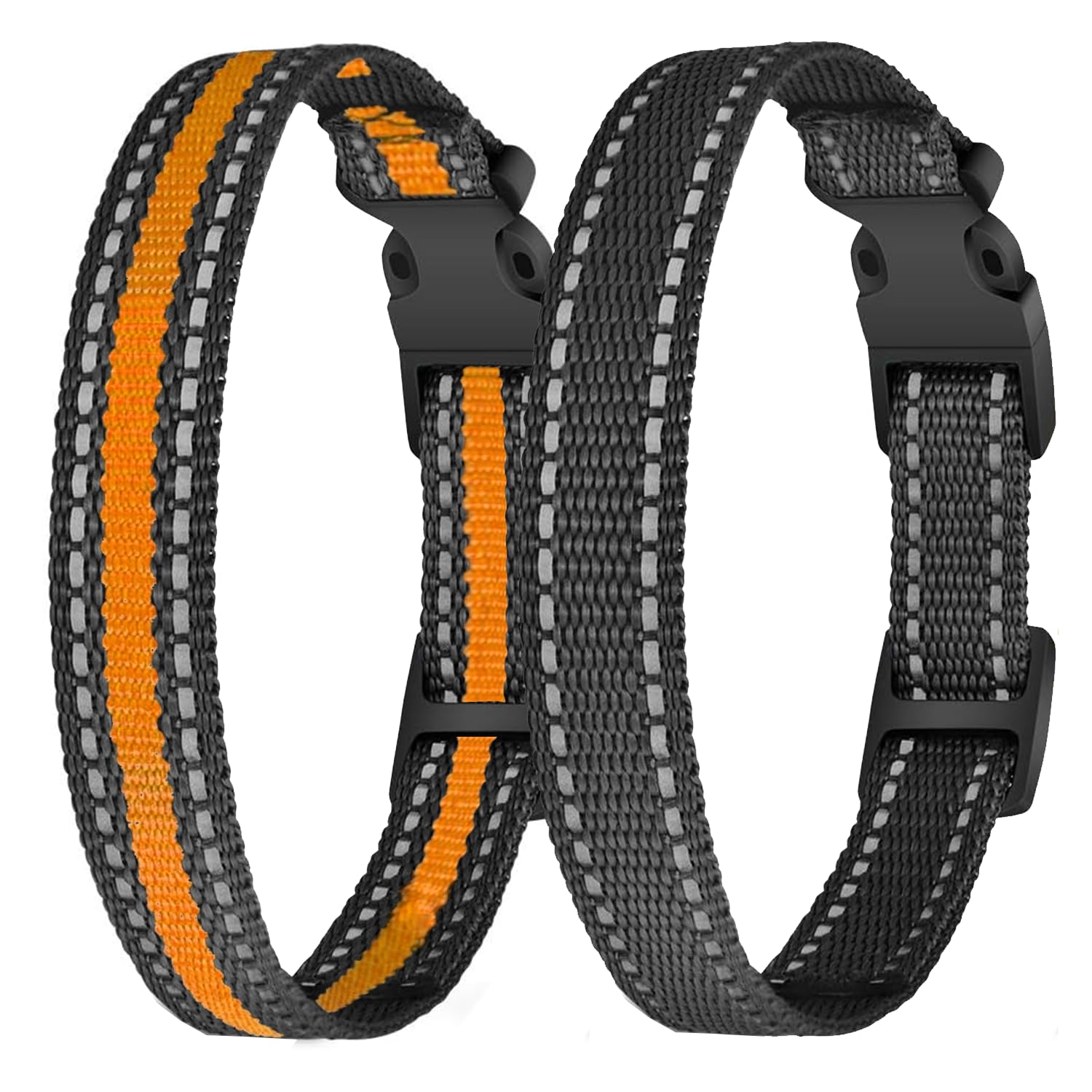 Aikko Replacement Strap Dog Collar With Buckle Adjustable Safety Durable Nylon Pet Collars, Fit For Most Of Dog Training Shock B