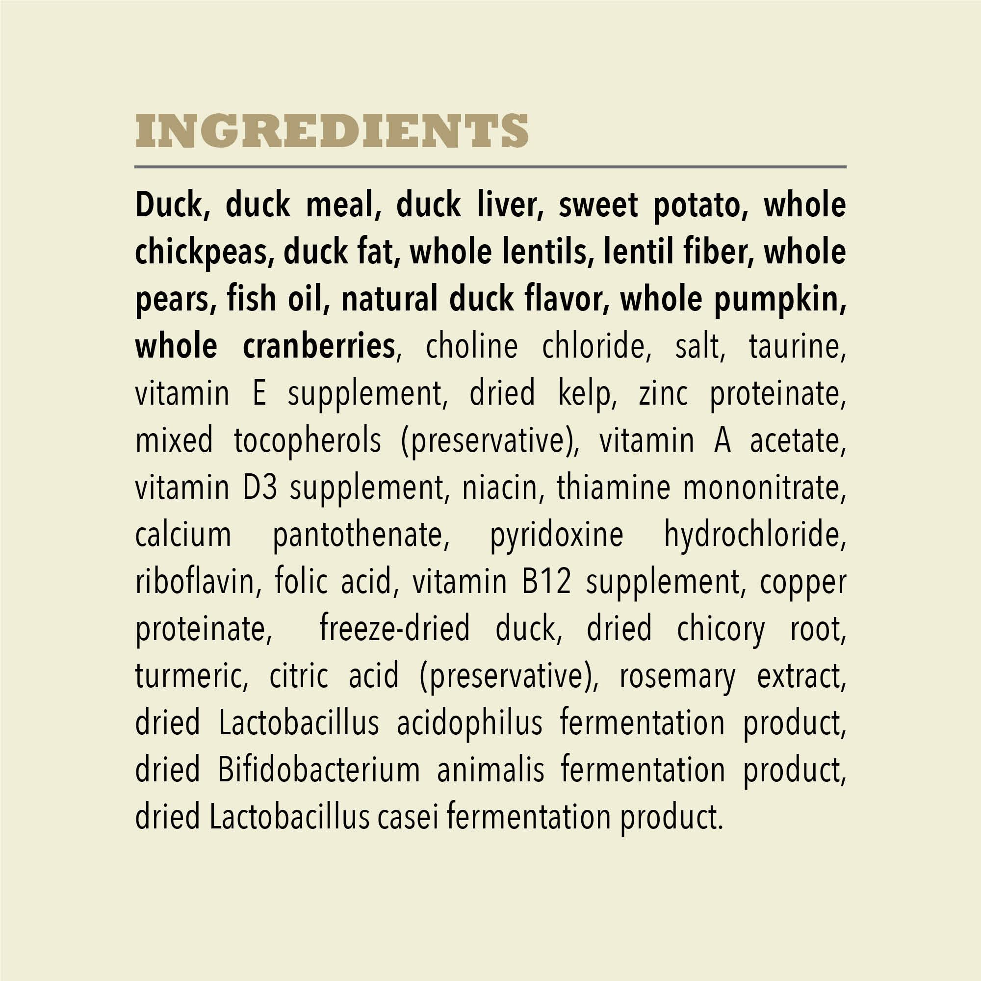 ACANA Singles Duck and Pear Recipe, 13lb, Limited Ingredient Diet Dry Dog Food