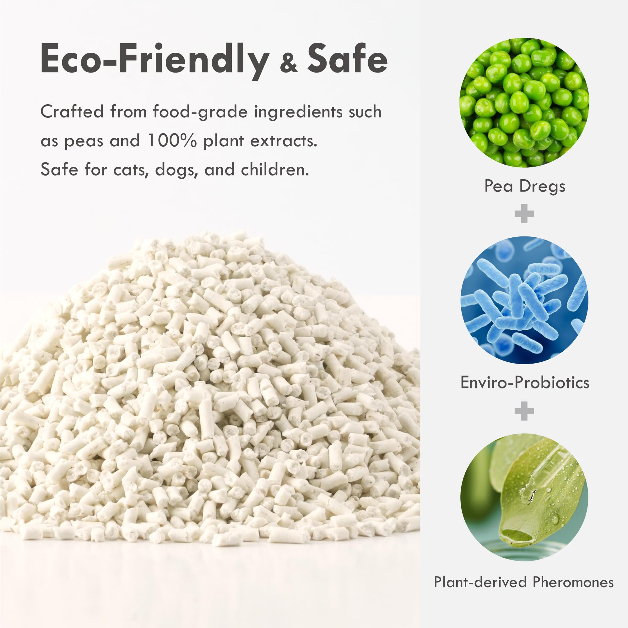 Lady N Cat Attract Tofu Litter - Natural Attractant Formula For Litter Box Training, Calming Pheromone For Multi-Cat Homes, Gran