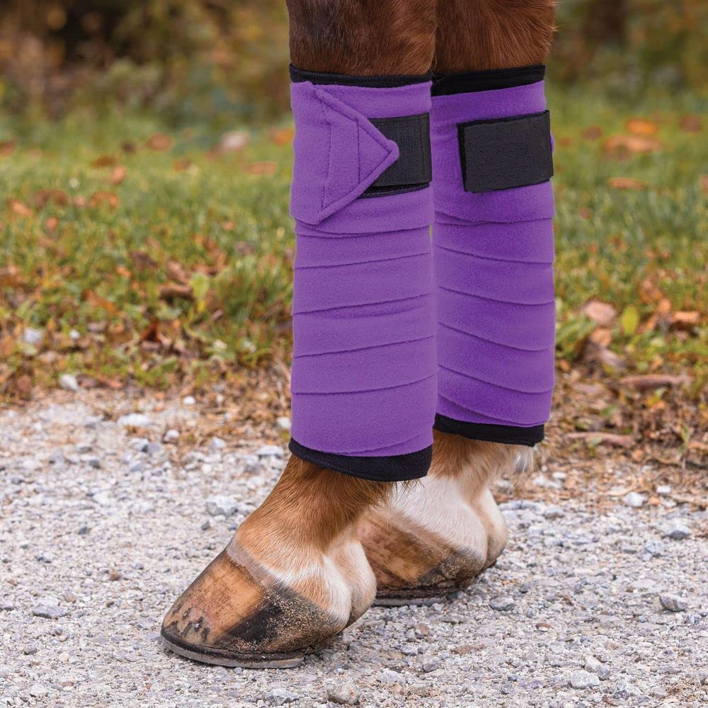 Dura-Tech Polo Wrap Liners | Size 14 Tall x 13 Wide | Horse Leg Protection | Moisture Wicking | Protects Tendons & Ligaments | N