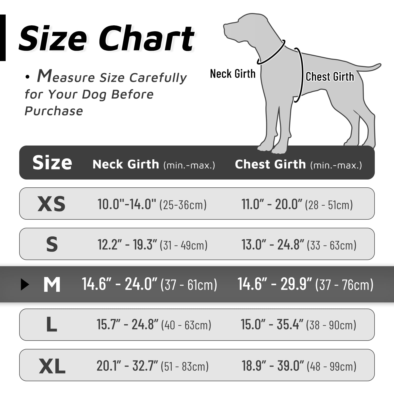 Eagloo Dog Harness Medium Sized Dog, No Pull Service Vest With Reflective Strips And Control Handle, Adjustable And Comfortable For Easy Walking, No Choke Pet Harness With 2 Metal Rings, Black, M