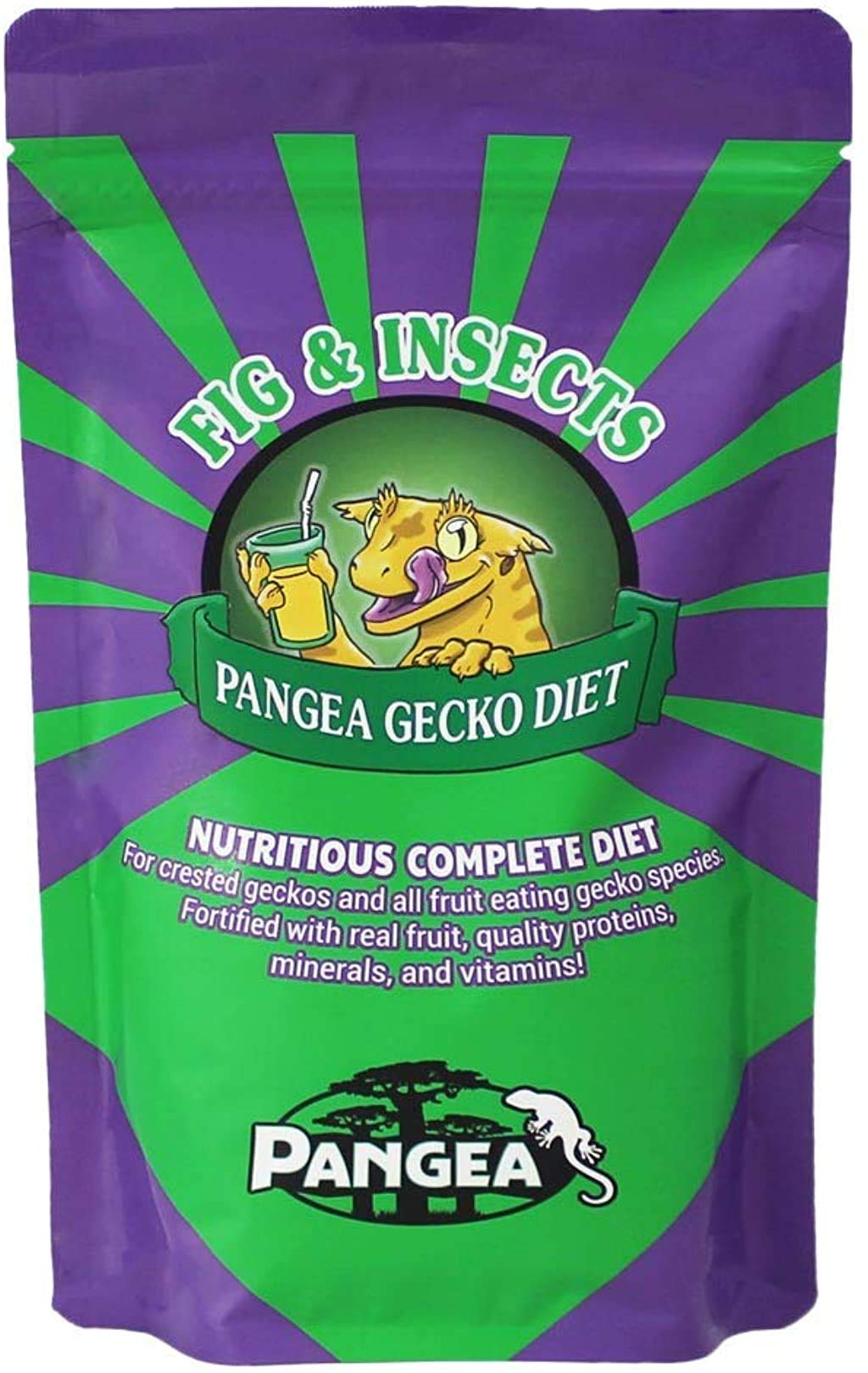 Pangea Fruit Mix Fig & Insects Crested Gecko Complete Diet (1 lb)