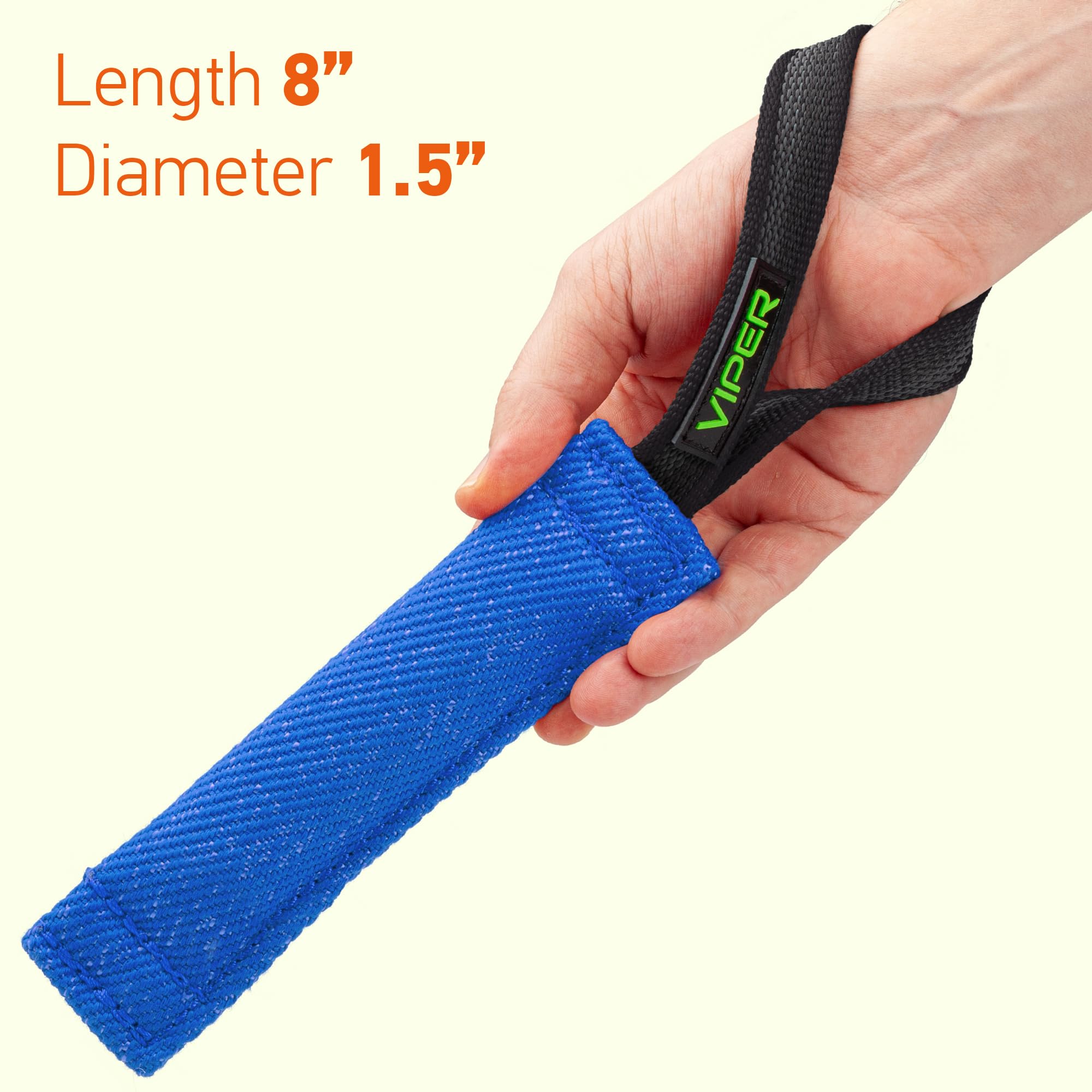 Viper Vs1166-2 40 Cm. L X 60 Mm. Synthetic Linen Tug With One Handle, Blue