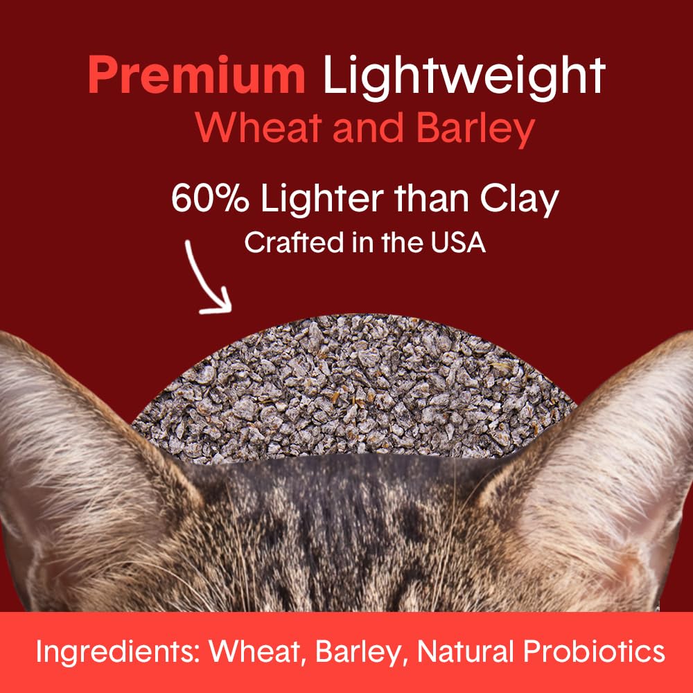 Boxie Extra Strength Cat Litter, Lightweight 35-Day Odor Control, Clumping, 16.5Lb