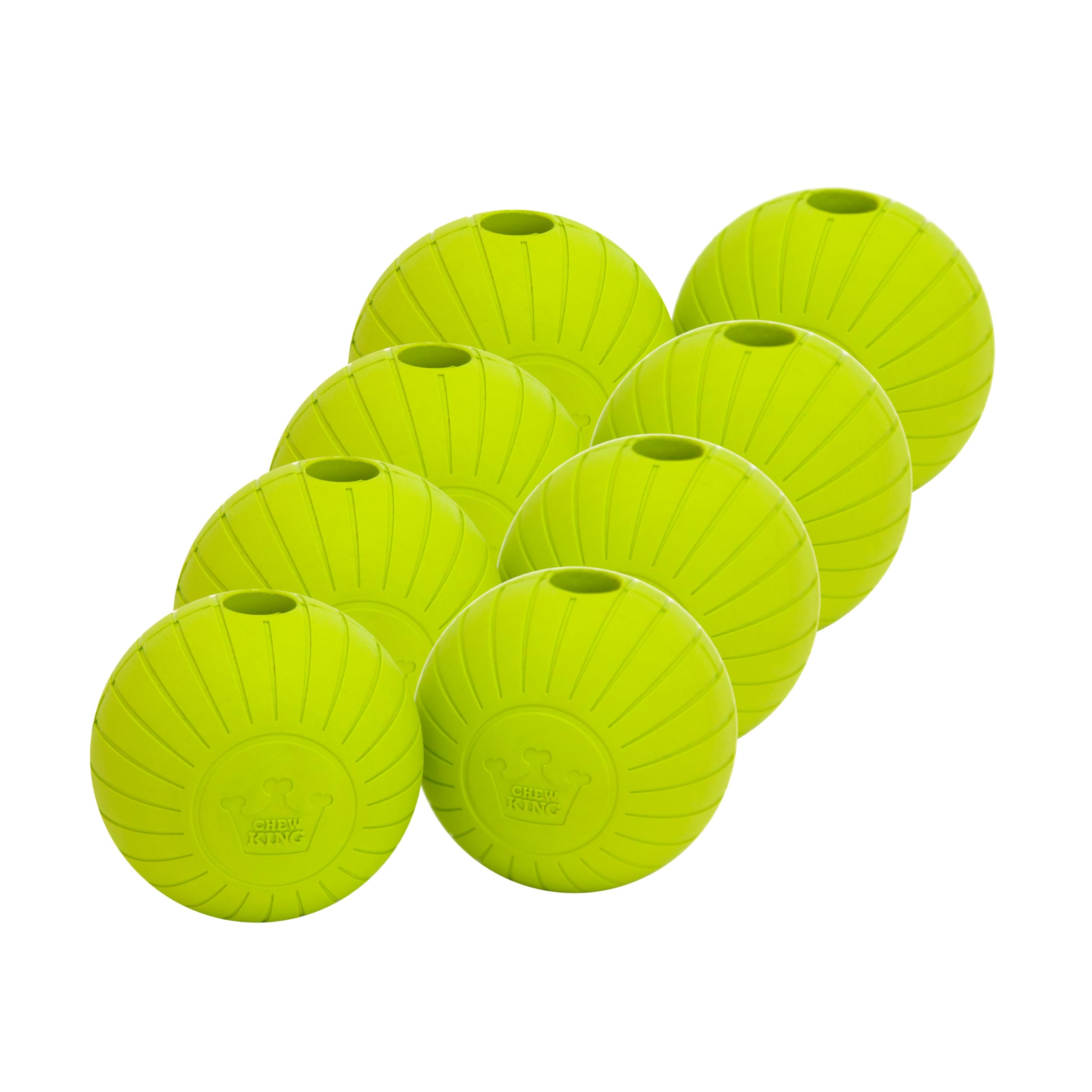 Chew King Supreme Dog Toy Collection, 2.5'' 8 Pack