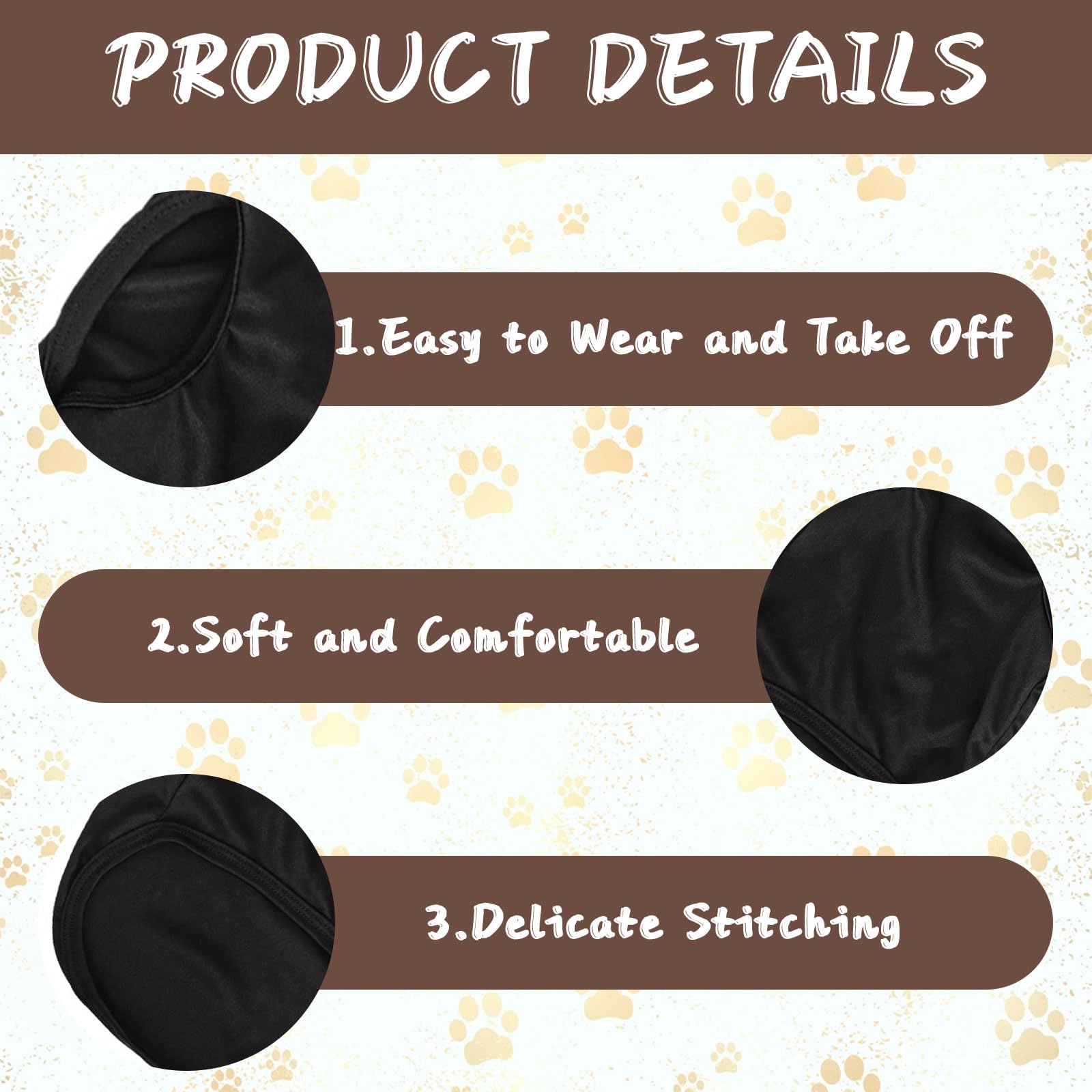 Hacraho Dog Shirt Blank Clothes, 6 Pcs Black Blank Dog T-Shirt Sleeveless Costumes Summer Breathable Pet Vest Shirt For Small Medium Dogs And Cat, Black M