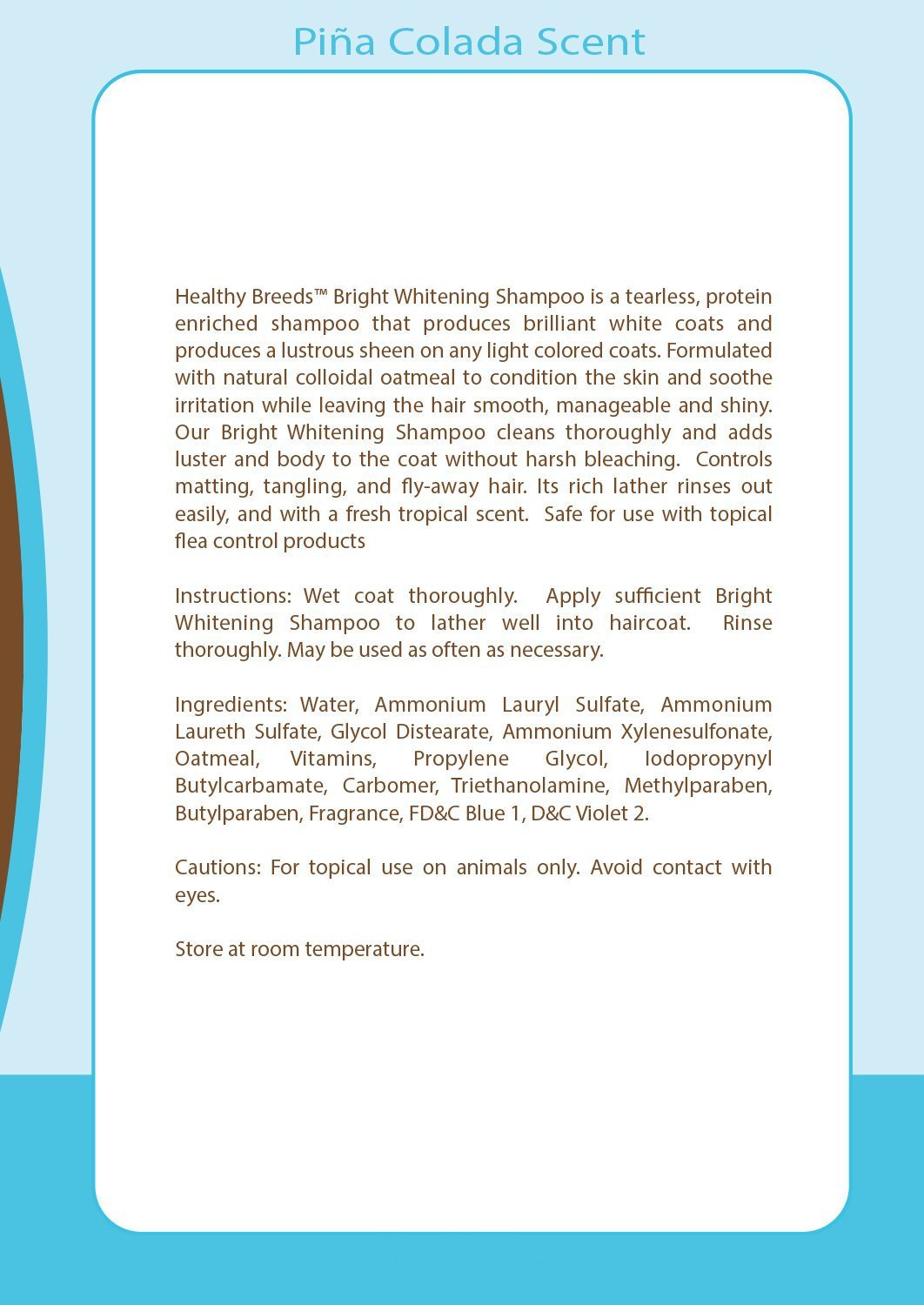 Healthy Breeds Norwegian Buhund Bright Whitening Shampoo 12 Oz