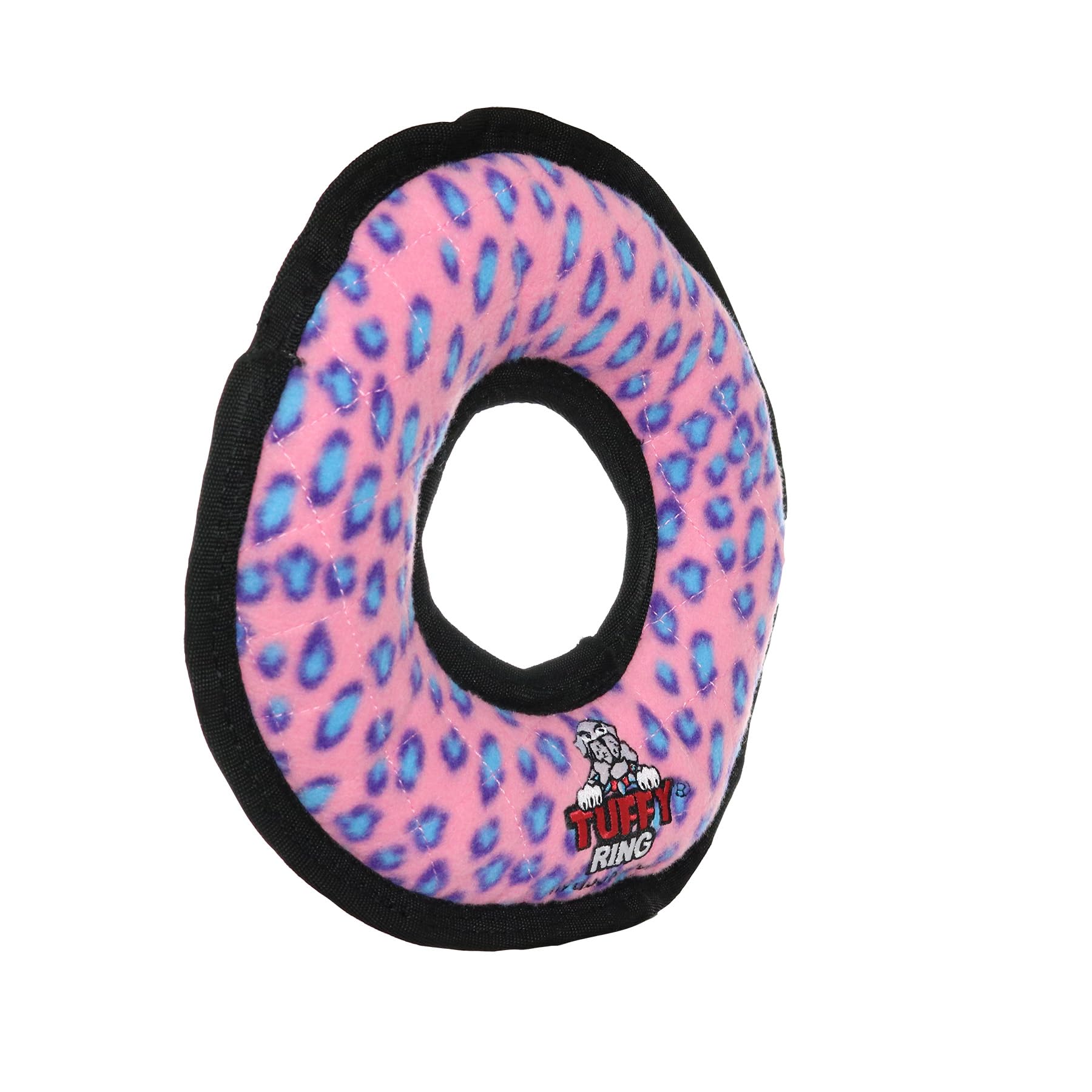 Tuffy -World'S Tuffest Soft Dog Toy -Ultimate Ring- Pink -Squeakers-Multiple Layers.Made Durable, Strong & Tough.Interactive Play(Tug, Toss & Fetch).Machine Washable & Floats