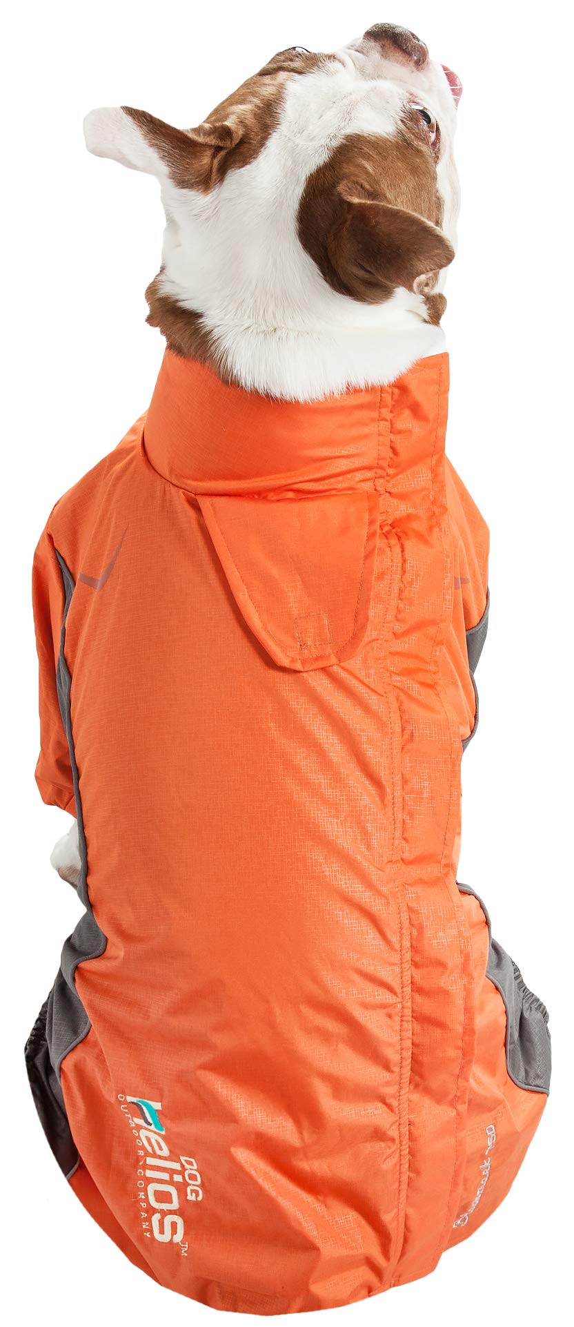 DOGHELIOS Blizzard Full-Bodied Comfort-Fitted Adjustable and 3M Reflective Winter Insulated Pet Dog Coat Jacket w/ Blackshark