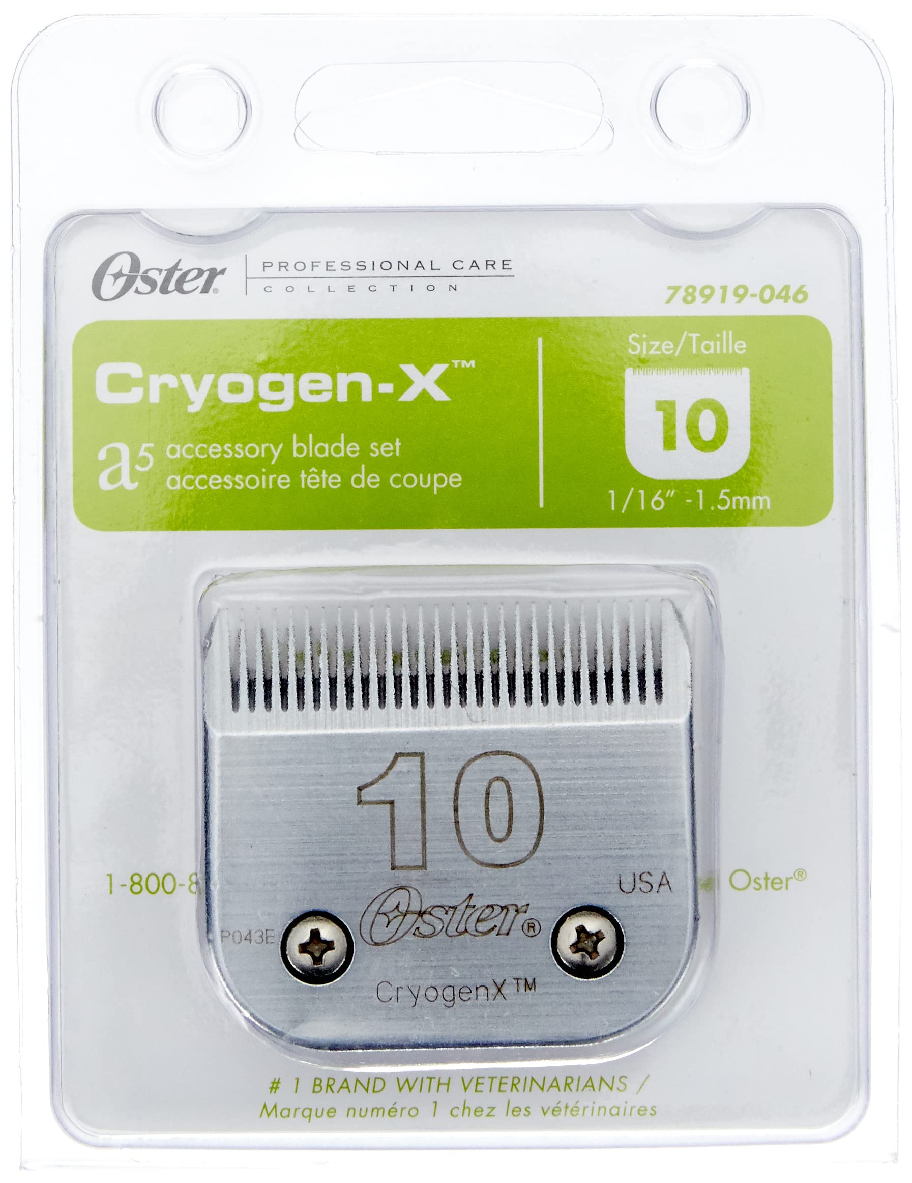 Oster Replacement Blade For Electric Pet Grooming Clippers, Size 10