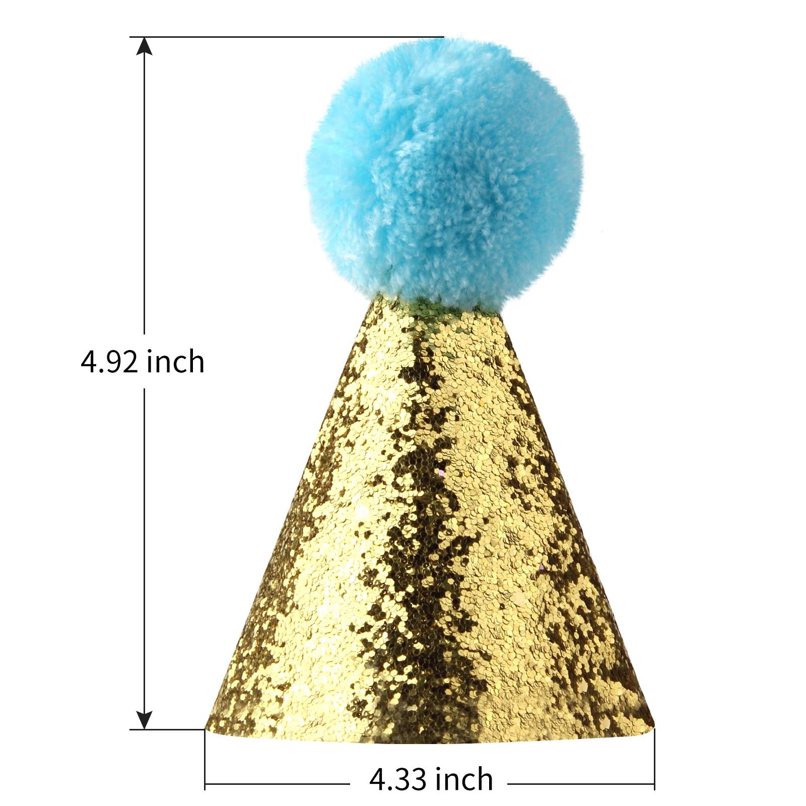 3Pcs Dog Birthday Hat For Pets Party Decoration Supplies