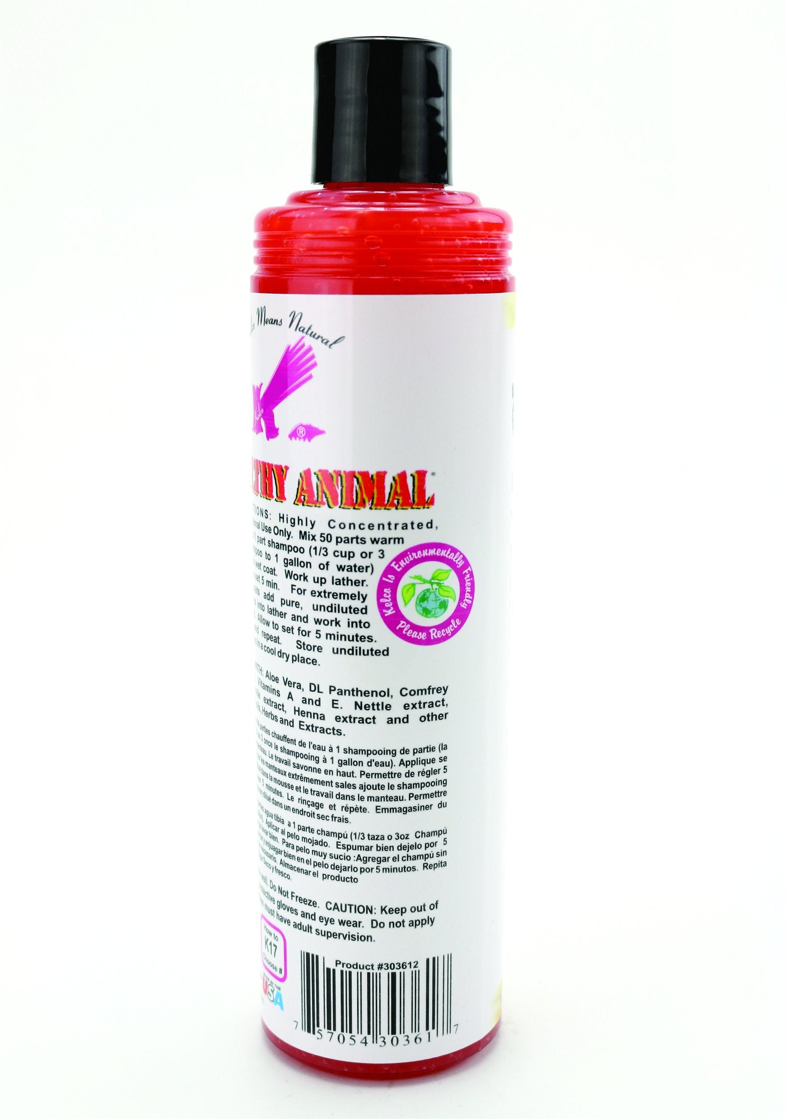 Kelco Filthy Animal Shampoo, 50:1 Concentrate, 11.7 fl. oz. - Ideal for Dogs, Deep Cleansing Formula, Safe & Effective Pet Care