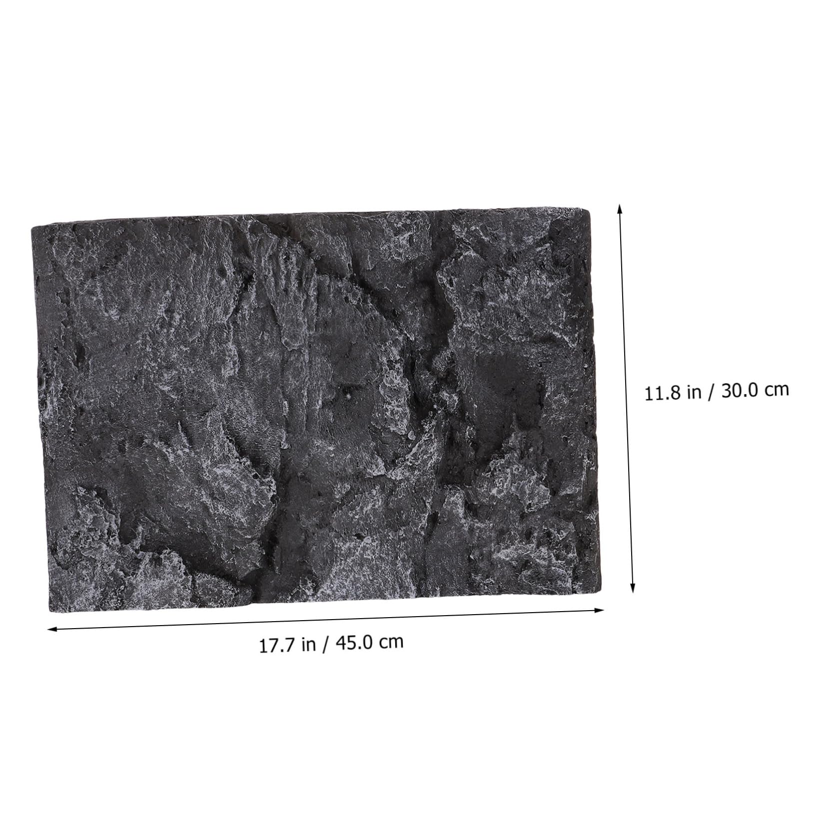Mikikit Rock Terrarium Background: Reptile Tank Backdrop Wall Decor 3D Rock Stone Background Decorations Reptile Tank Background