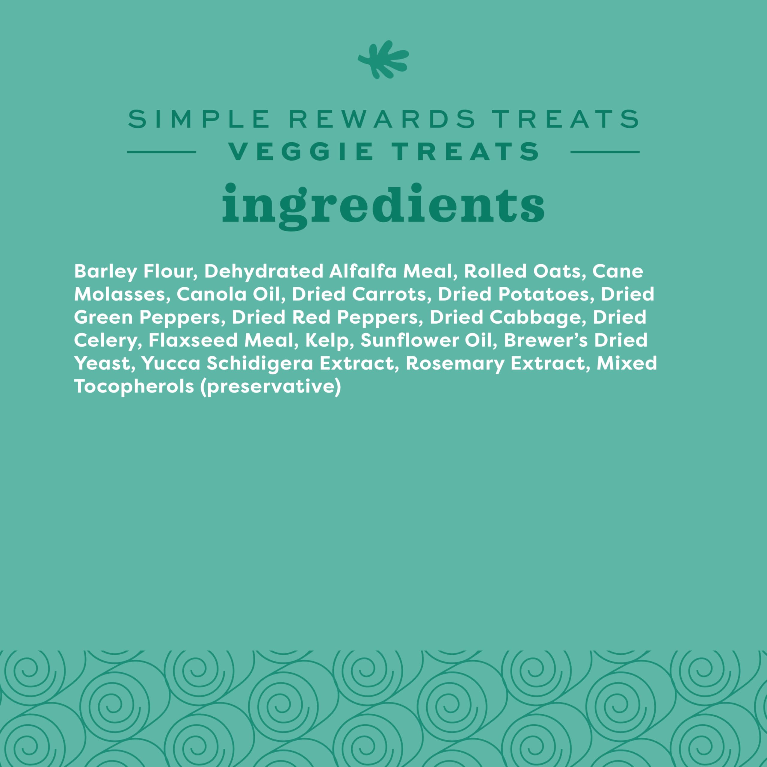 Oxbow Simple Rewards Veggie & Hay Treats for Small Pets, 3 Ounce, Ideal for Rabbits, Guinea Pigs & Chinchillas