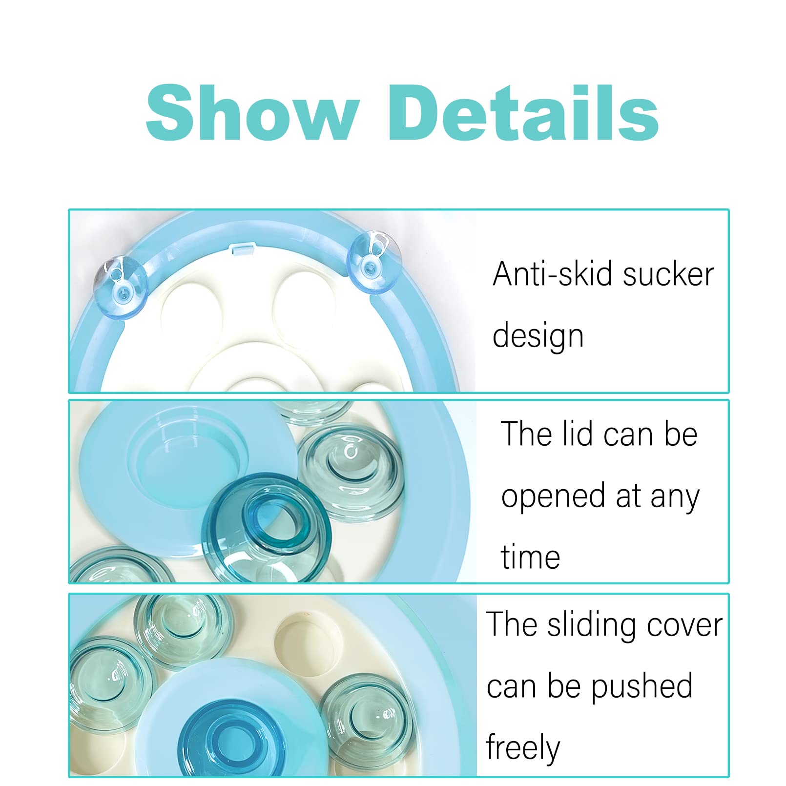 Kathson Rabbit Foraging Toy Interactive Puzzle Slow Feeder Puppy Treat Dispenser For Iq Traning Mental Enrichment Funny Feeding Fun Game Toy For Bunny Ferret Chinchilas Dog Cat