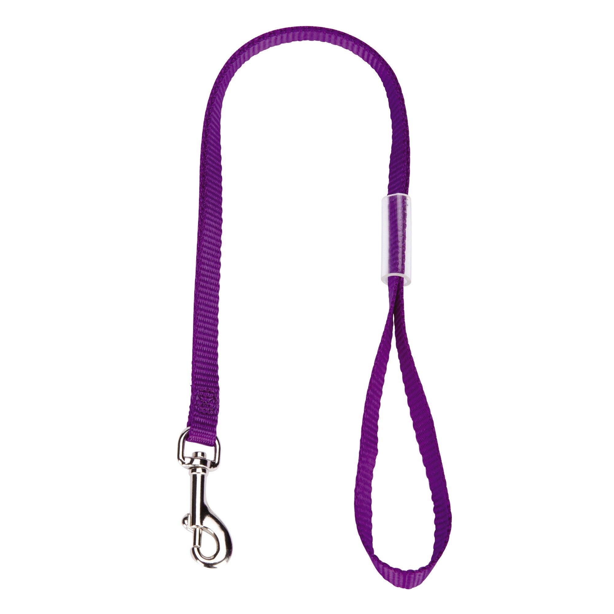 Top Performance Pet Grooming Loops, 18" Nylon, 4-Pack - Blue, Pink, Black, Purple - Model TP333 18 04