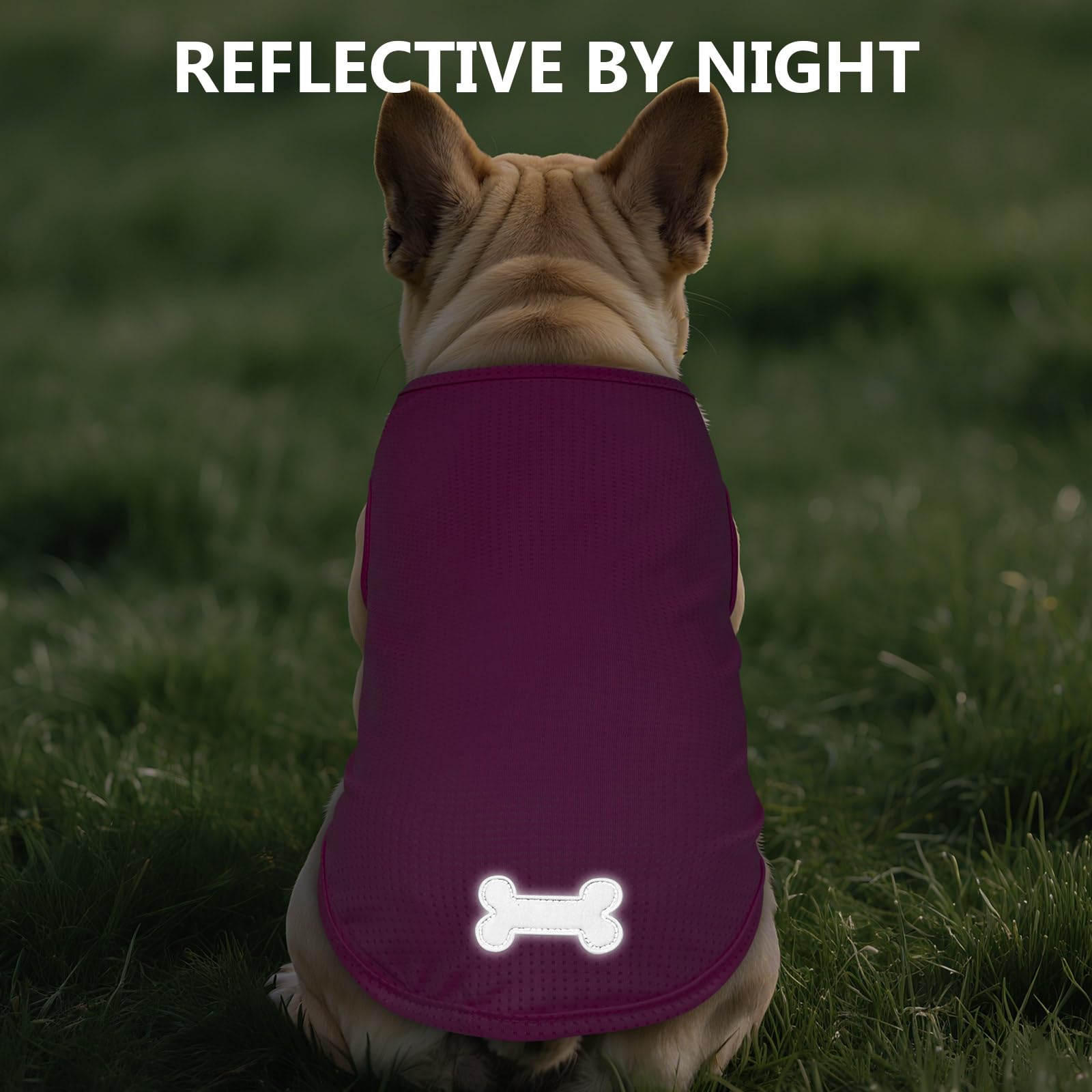 Kyeese 2 Pack Dog Shirts For Small Dogs Breathable Dog T-Shirts Soft Tank Top Sleeveless Vest Puppy Dog Tee Shirt Dog Apparel Great For Summer Strawberry Pattern, X-Large, Strawberry+Rose