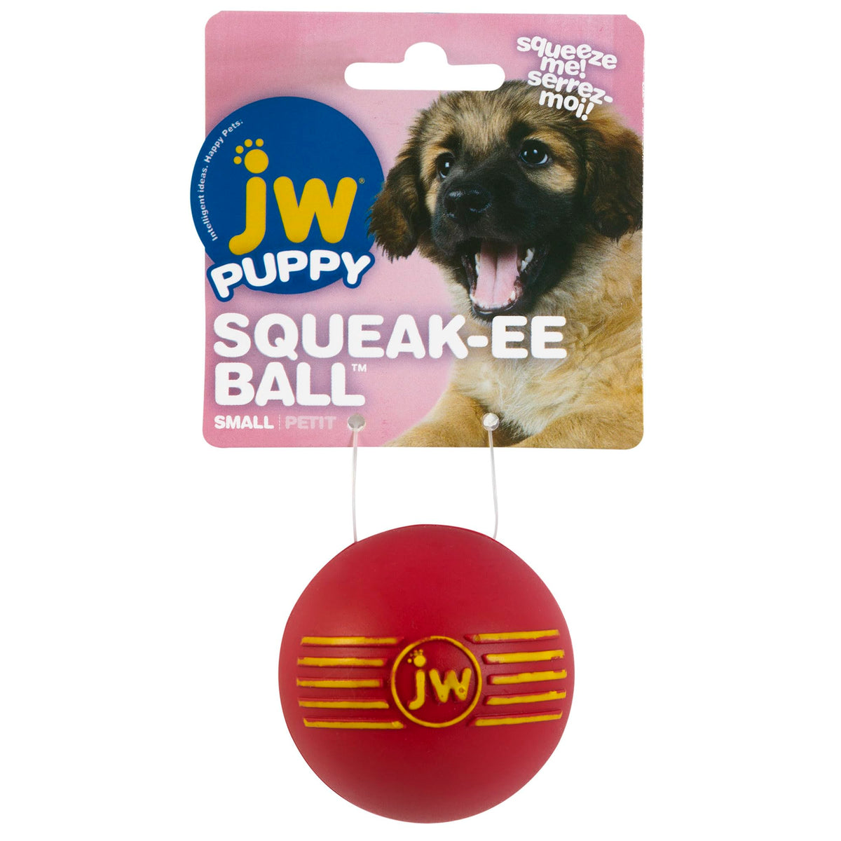 Jw Squeak-Ee Ball Puppy Toy