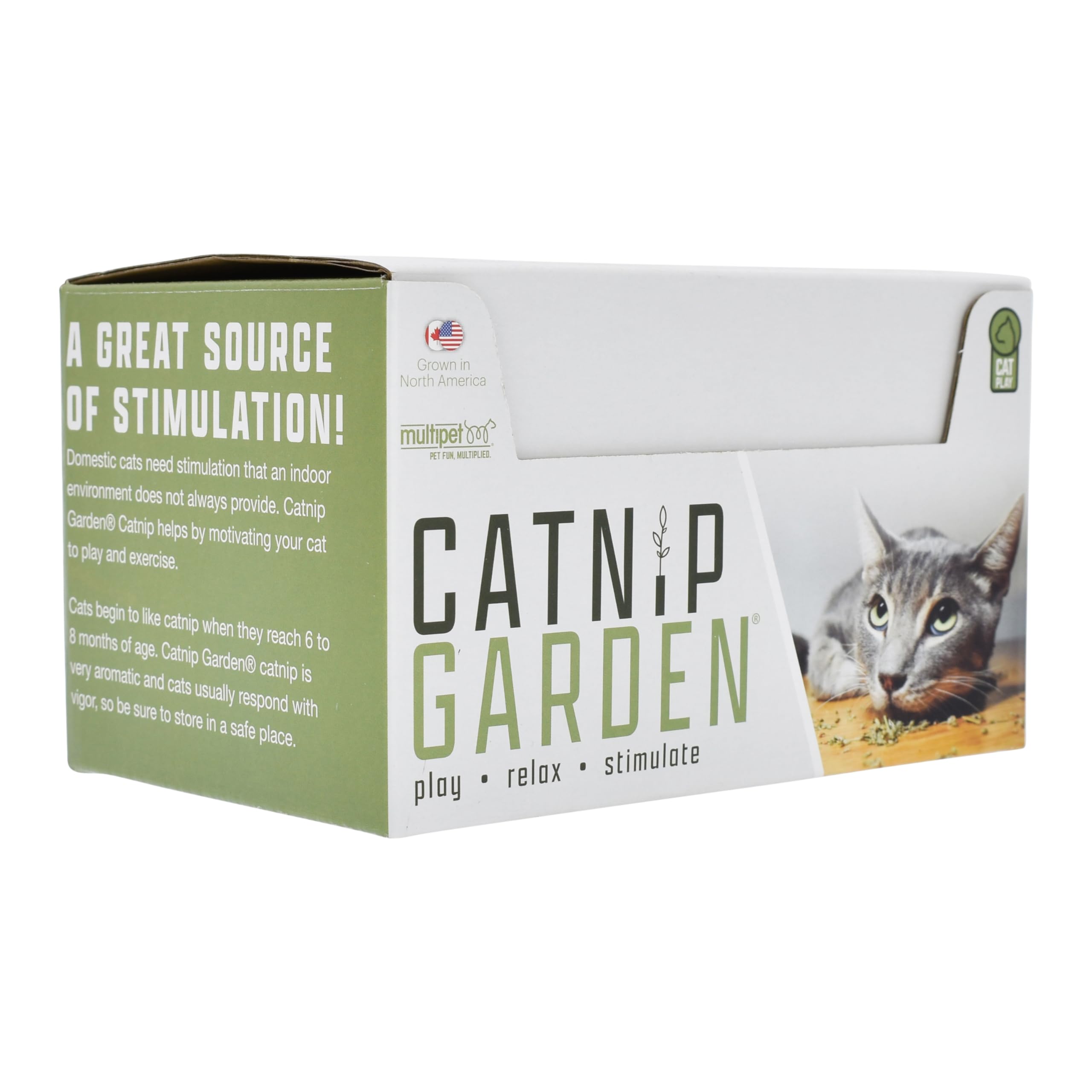Multipet Single Serve Cups Catnip Toy (12 Pack)