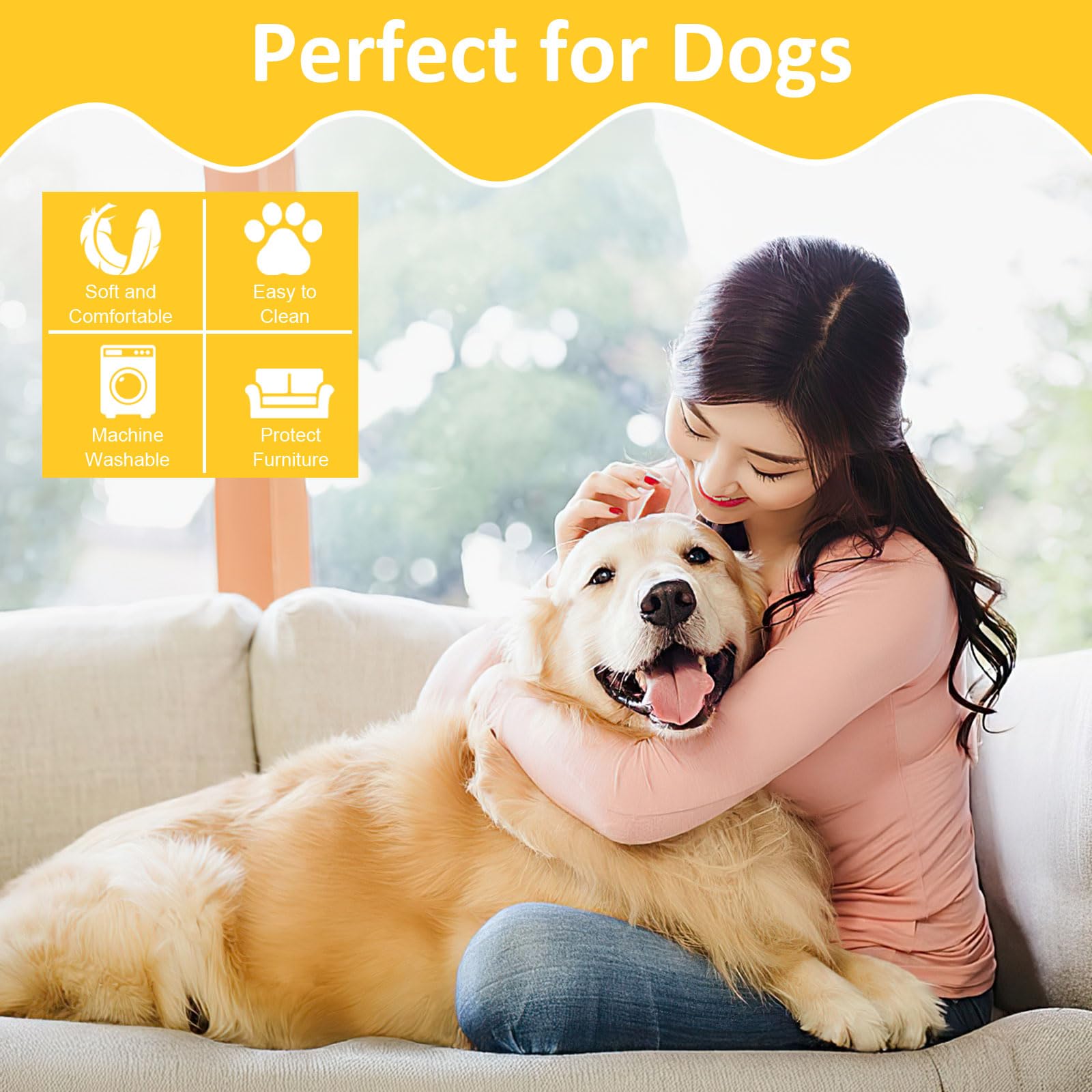 41 x 30 Dog Blankets for Medium Dogs, Cat, Premium Soft Dog Blankets for Small Dog Washable, Puppy Blanket Dogs Essentials for P
