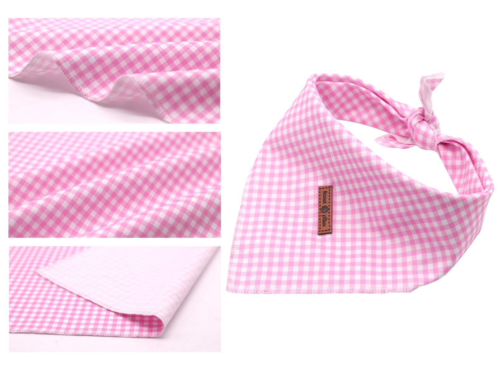 Lionet Paws Dog Bandana Washable Cotton Handkerchief Scarf Triangle Bandana For Small Medium Large Dogs