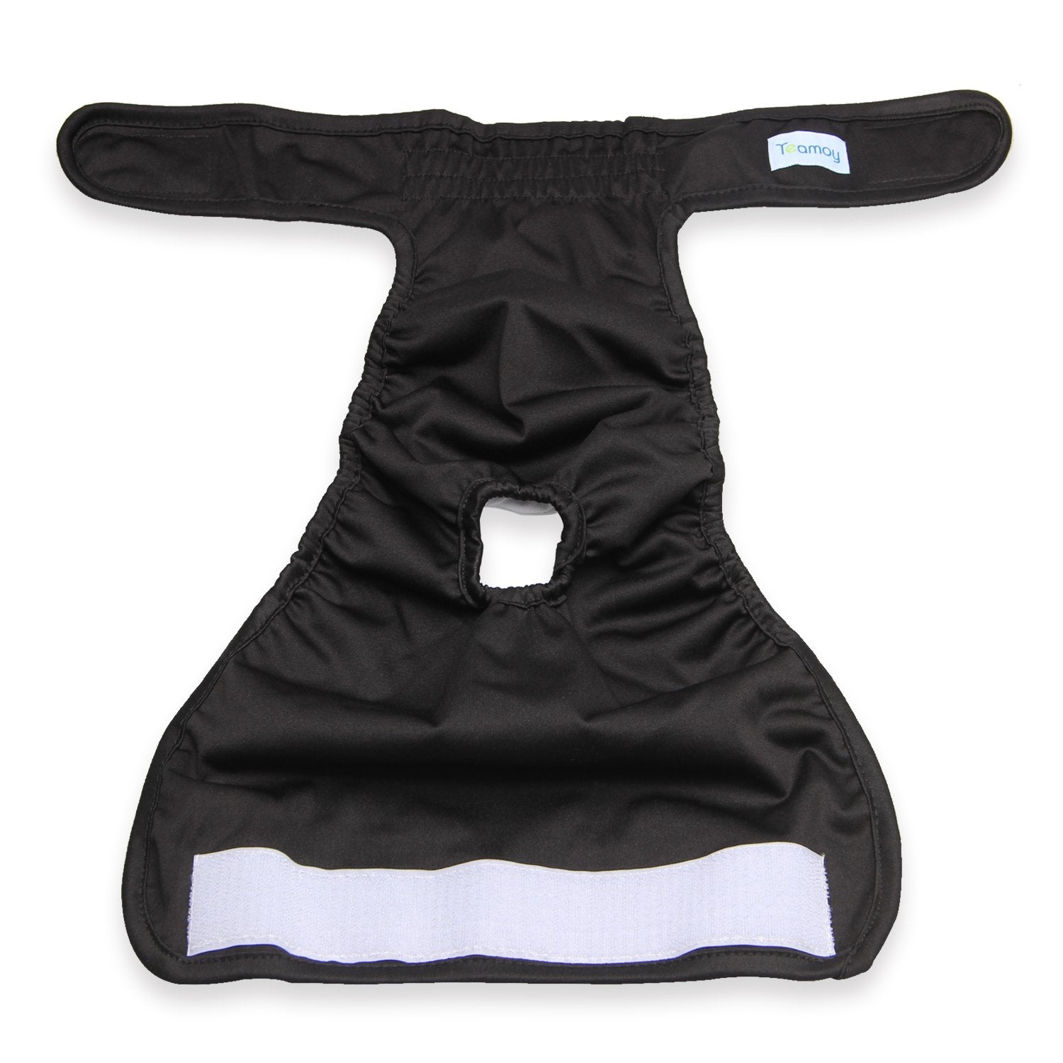 Teamoy 4Pcs Washable Female Dog Diapers, Reusable Doggie Diaper Wraps For Female Dogs, Super-Absorbent And Comfortable, Medium