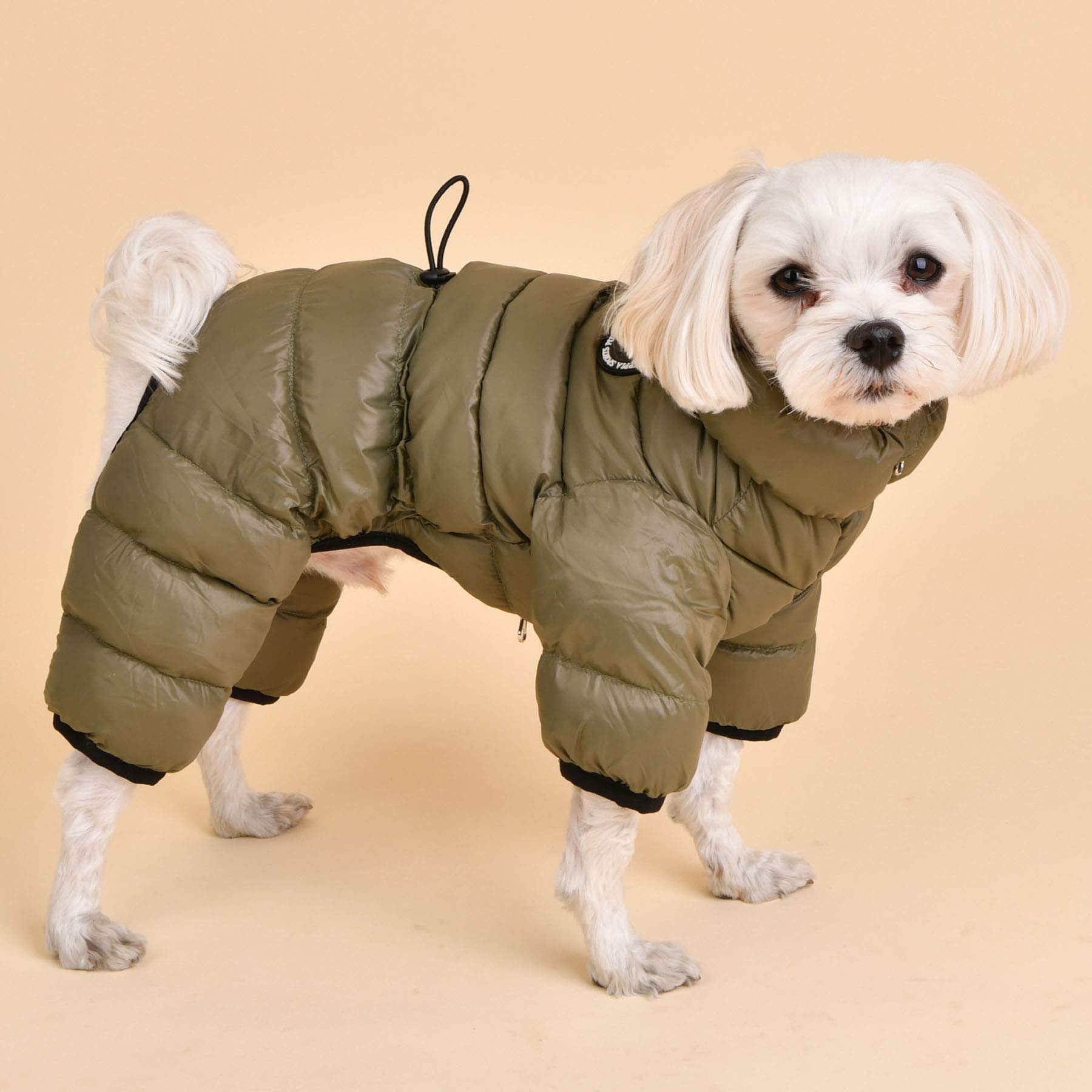 Puppia Ultralight Jumpsuit B - Khaki - S