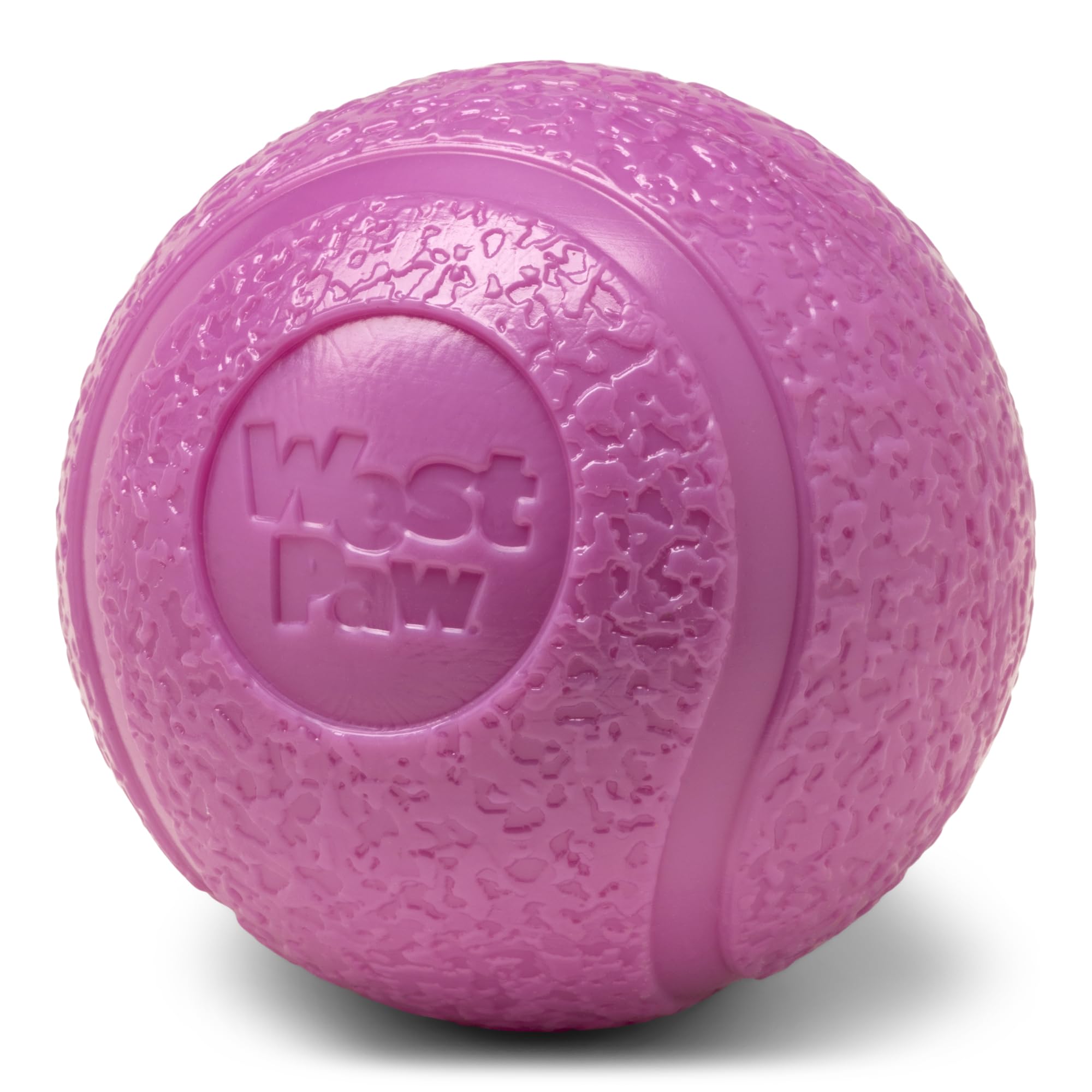 West Paw Boundr Ball Dog Fetch Toy - Bouncing Toys For Dogs, Fetch, Catch, Chewing, Play - Floatable, Recyclable Balls - Small D