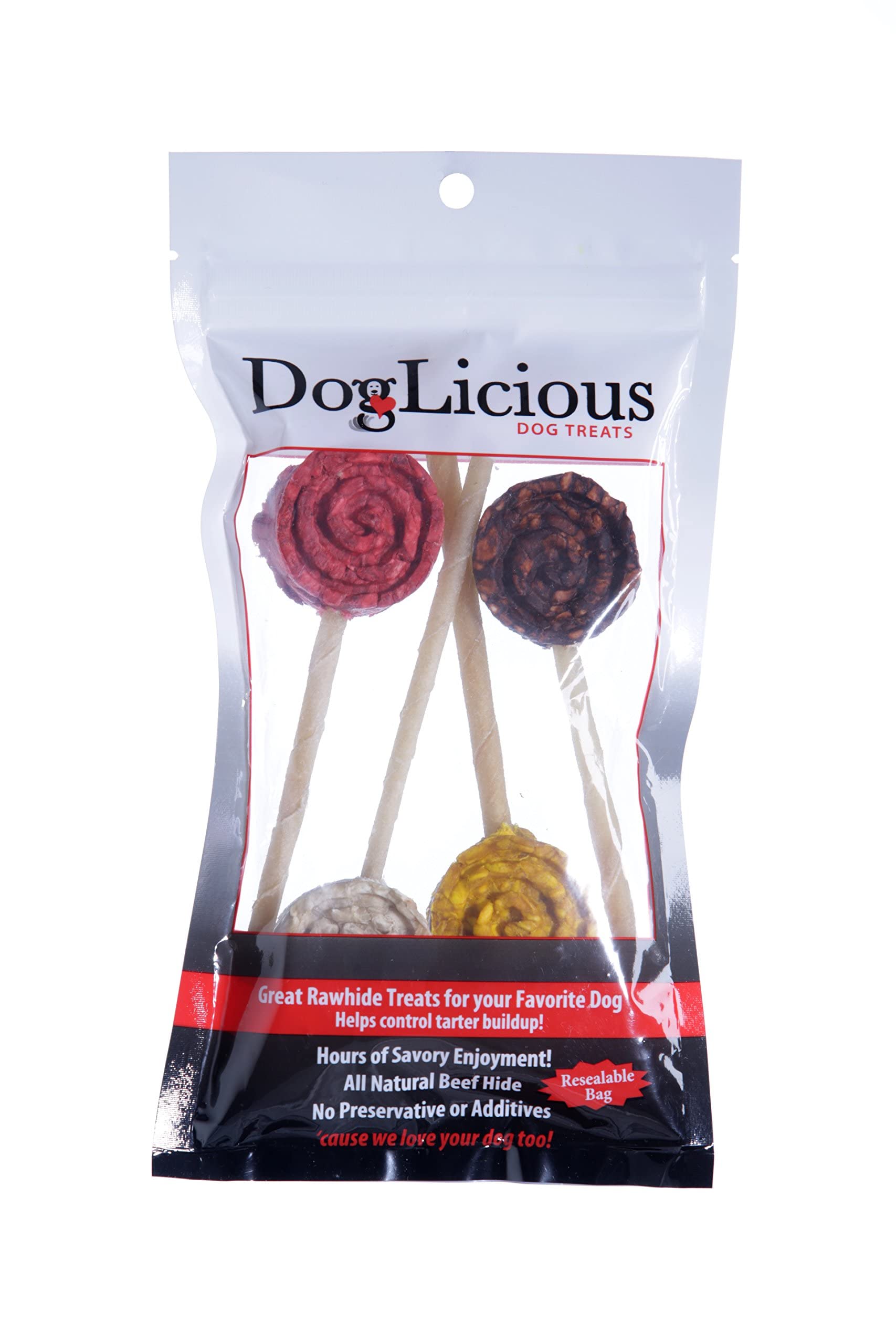 Lollipops Multicolored 5in 4ct