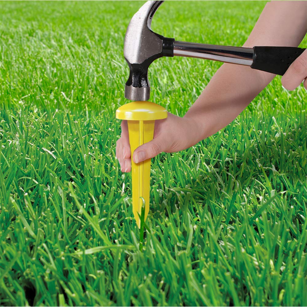 Simple Solution Pee Post Outdoor Potty Training Aid - Pheromone-Infused Yard Stake With Go Here™ Technology - 13 Inch Stake