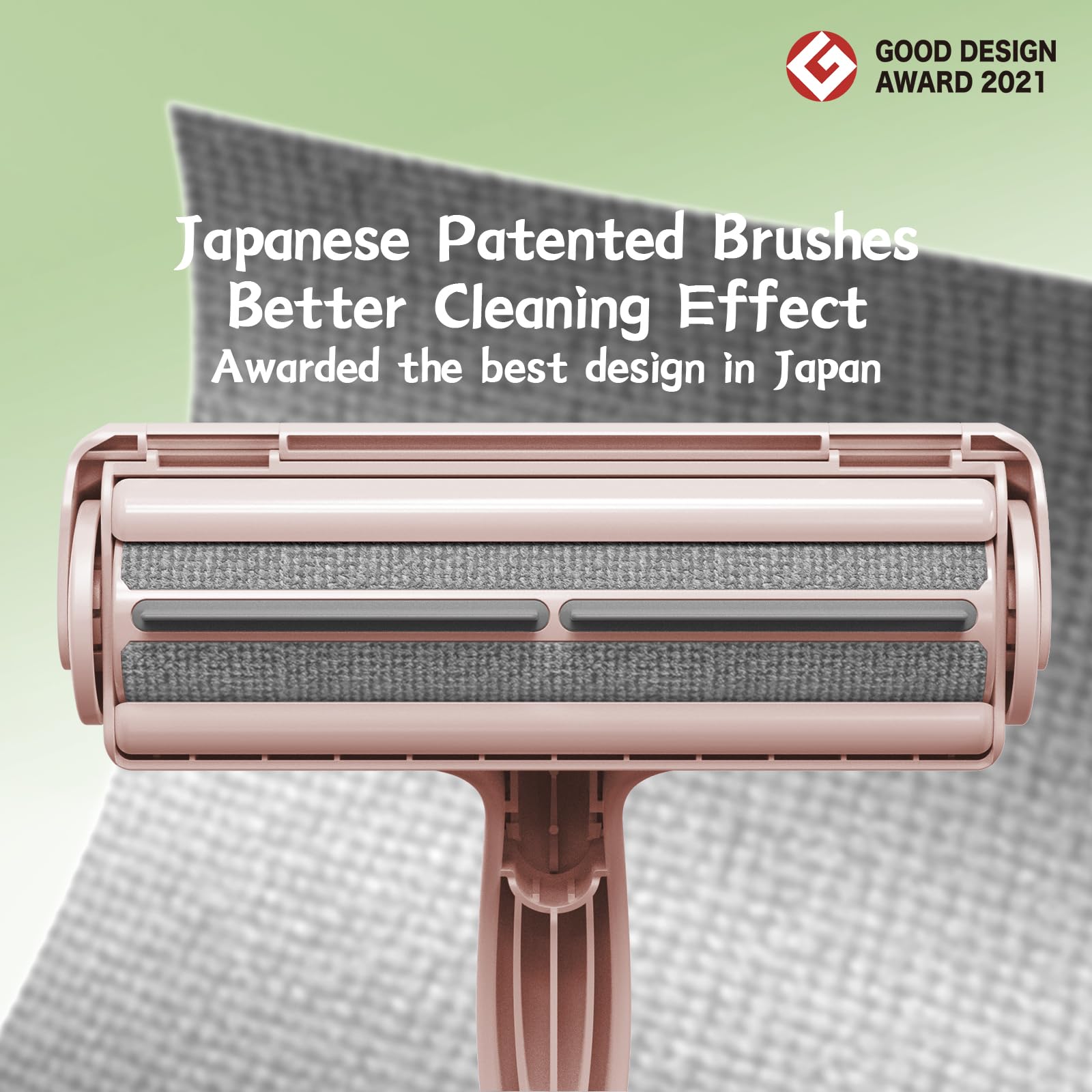 Ordora Pet Hair Remover For Furniture/Bed, Reusable Dog Hair Remover Roller For Dog & Cat, Self-Cleaning, No Adhesive Or Sticky